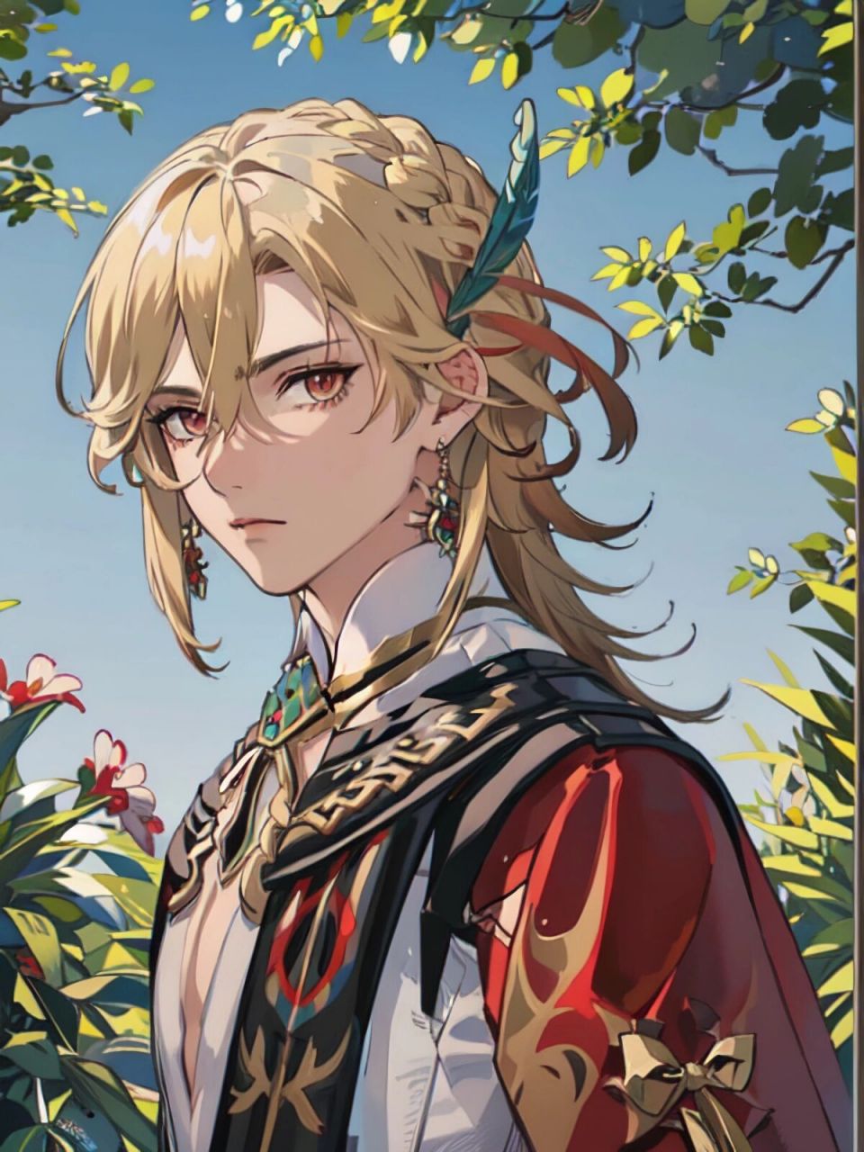 ai绘画|原神卡维(含关键词) 我的新老婆卡维来了!