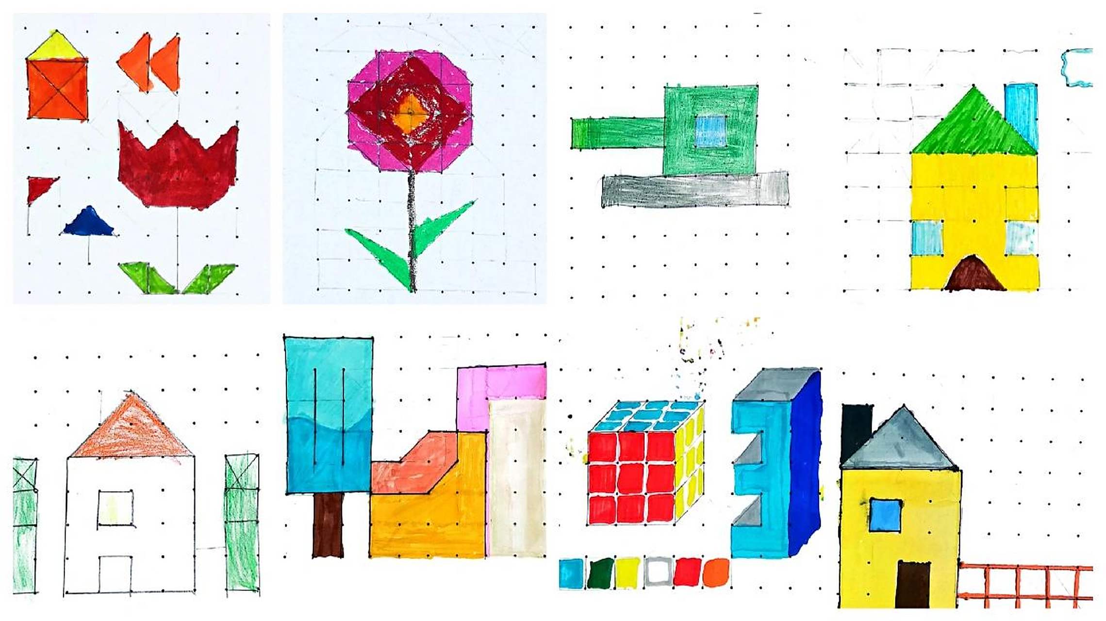 学生作品:点子图