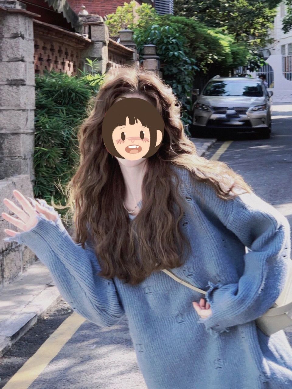 超级好打理的法式蓬松卷发6015懒人必备发型 中长发烫发 法式烫发