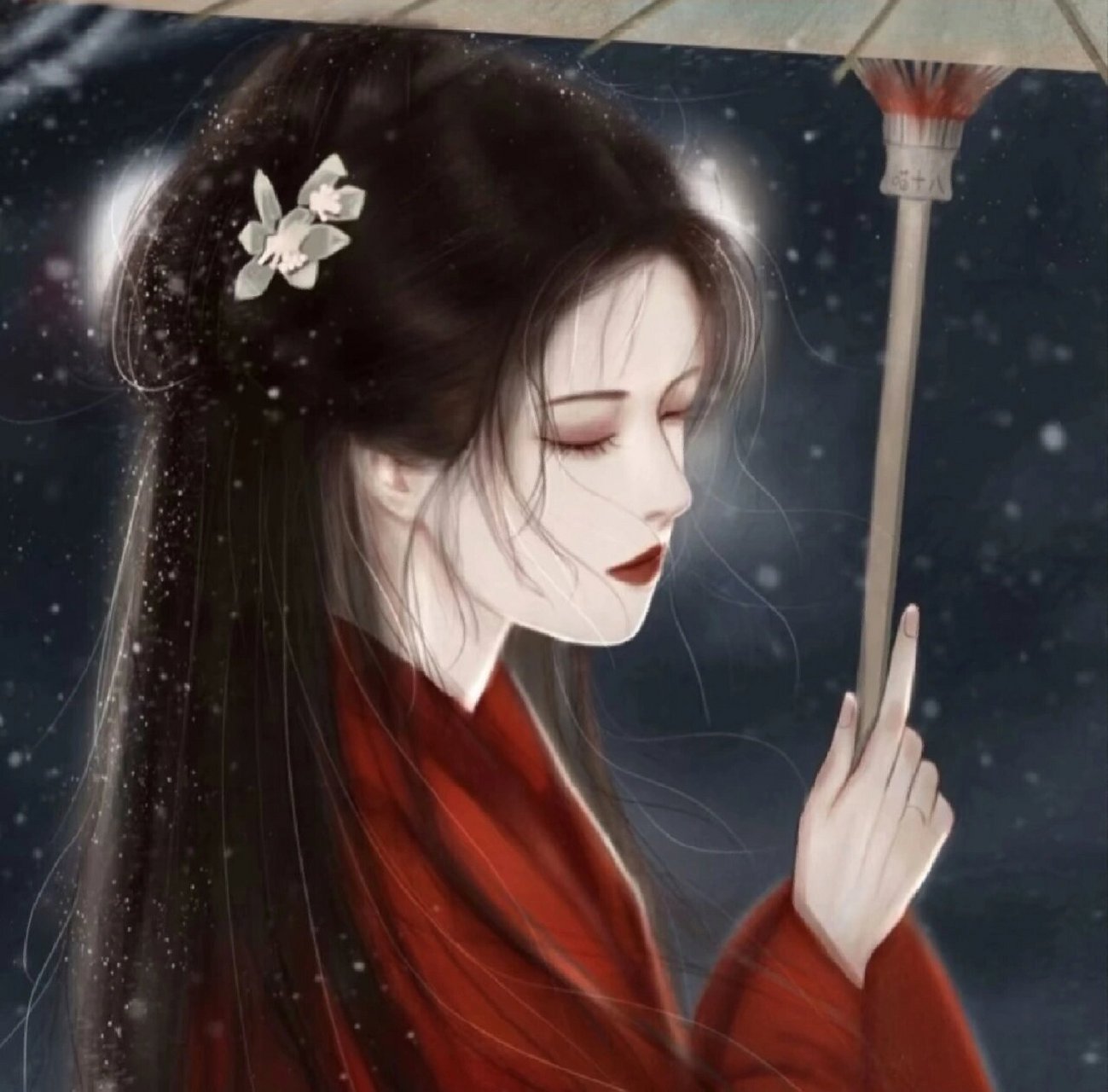 7815红衣江湖女子头像(红色系②) 94作者主页内还有更多优质