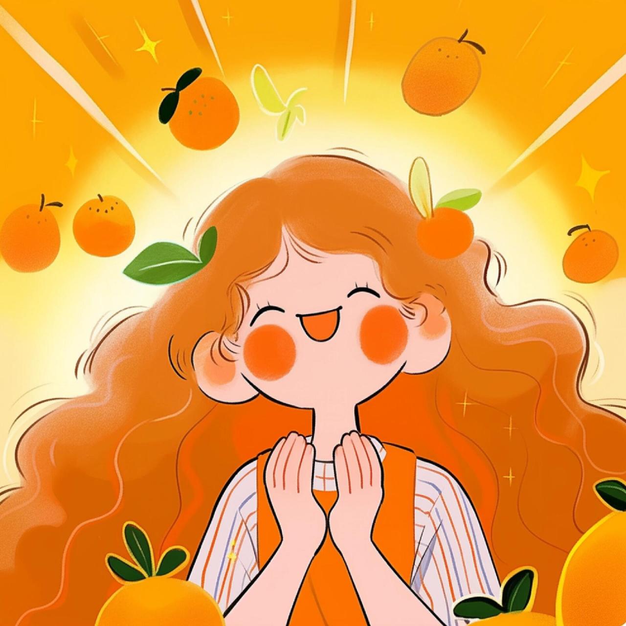 新年头像 心想事成9292 好运连连 原创手绘 mj