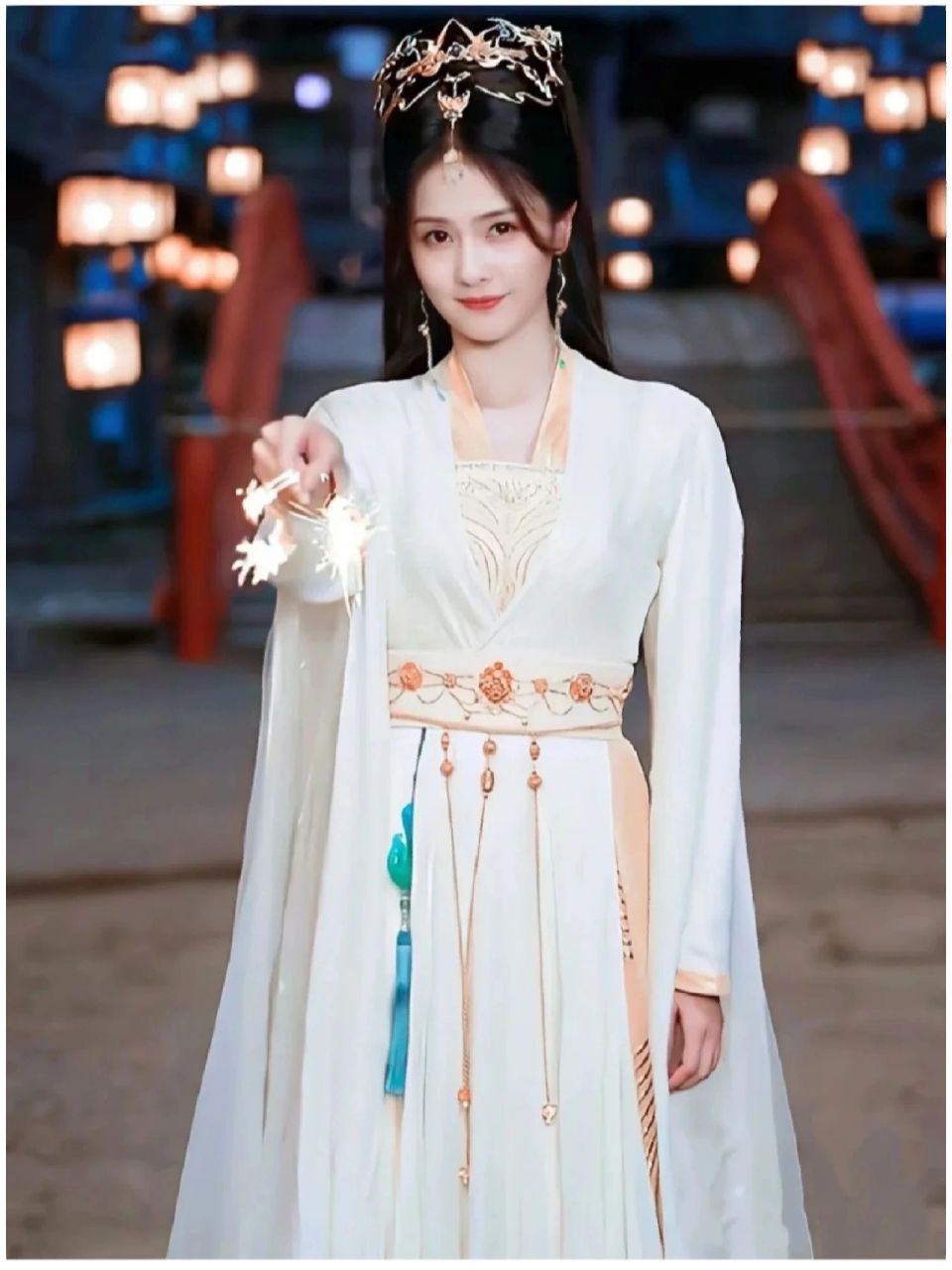 白鹿古装图片来喽!