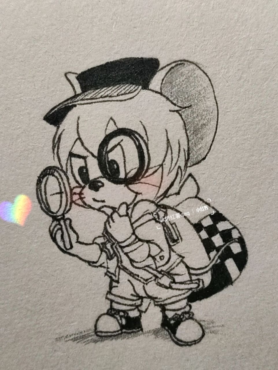 侦探泰菲·超能神探简笔画教程~ #简笔画教程# #简笔画# #猫和老鼠