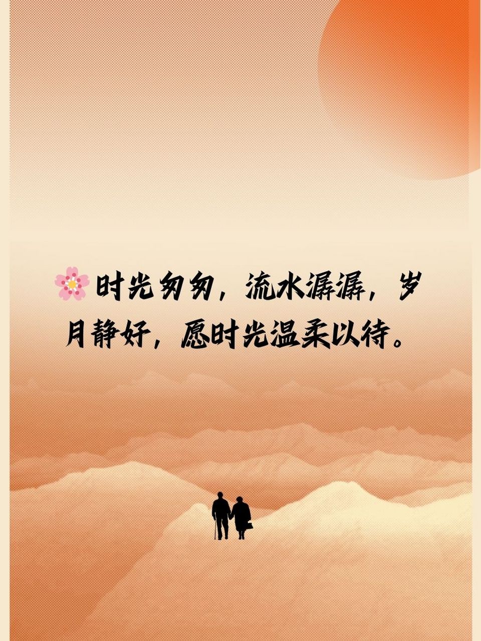 🌸 时光荏苒,惊艳了岁月,温柔了时光.