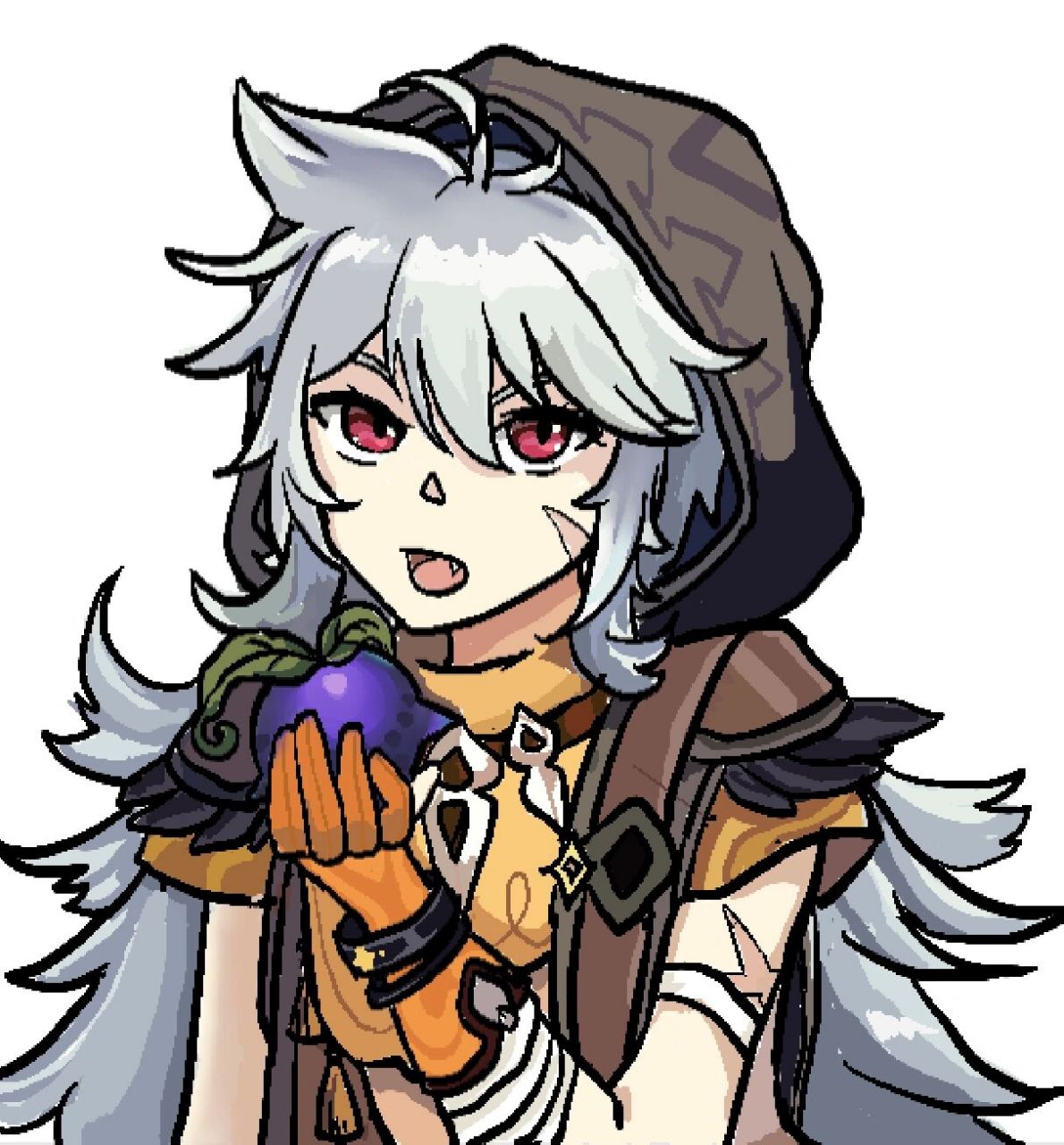 原神绘画挑战!想要魈呜呜呜呜 最可爱的当然是小可莉