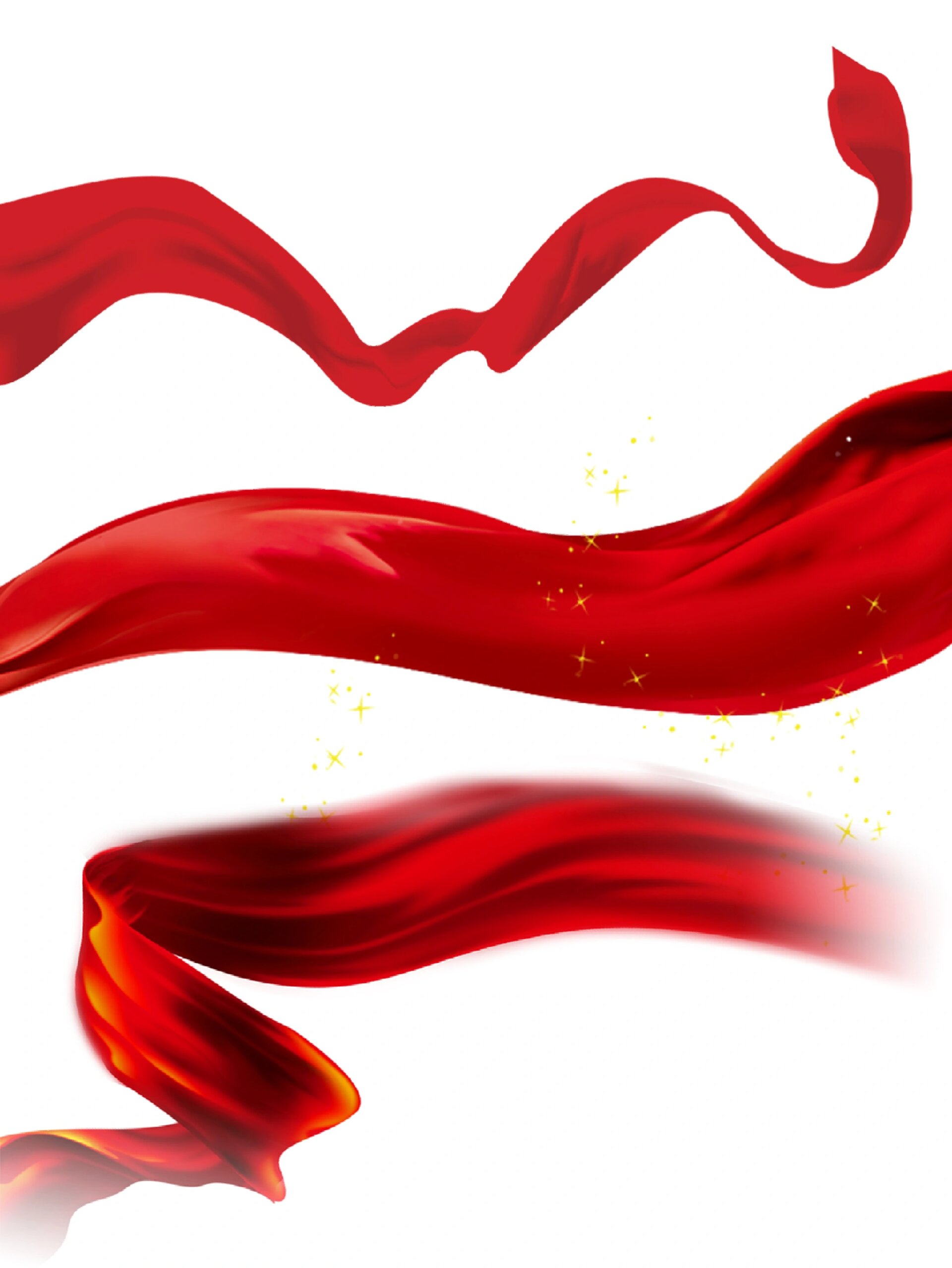 🌻活动飘带素材