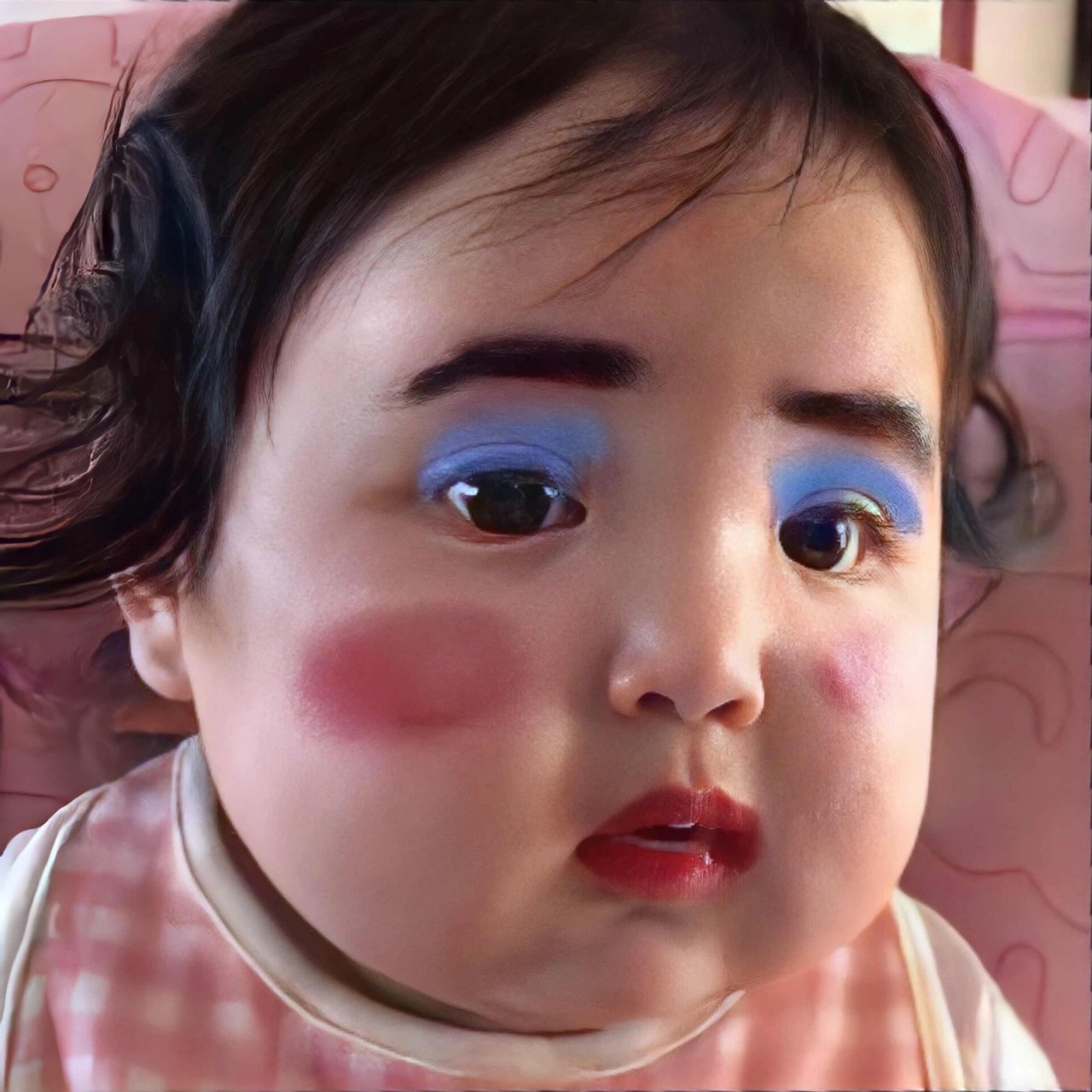 丑萌小孩头像 最近好喜欢这个系列的丑萌小孩头像 	 轮流换着当微信