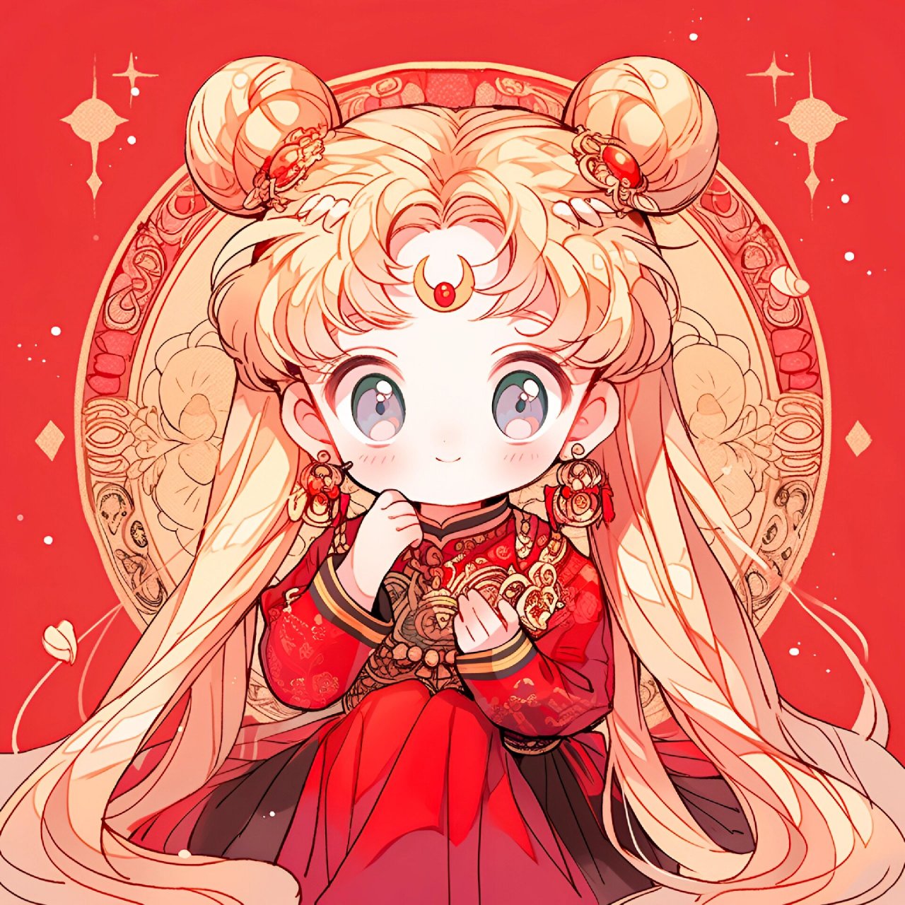 2024新年头像 #好运头像# #最火头像# #可爱的头像# #美少女战士头像