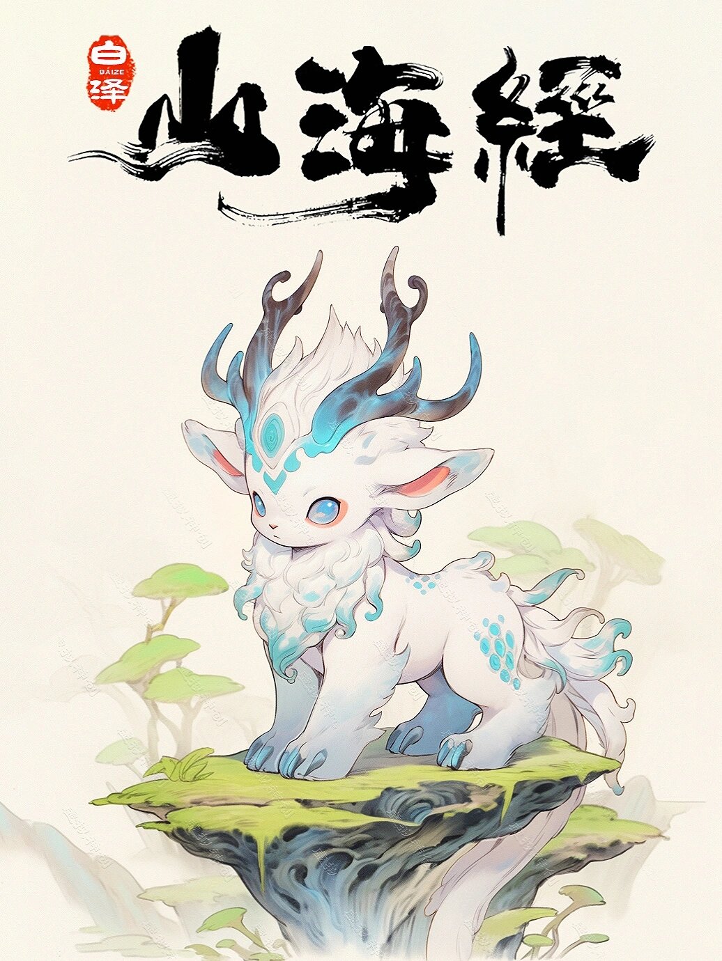 『白泽』山海经中最圣洁祥瑞的神兽!