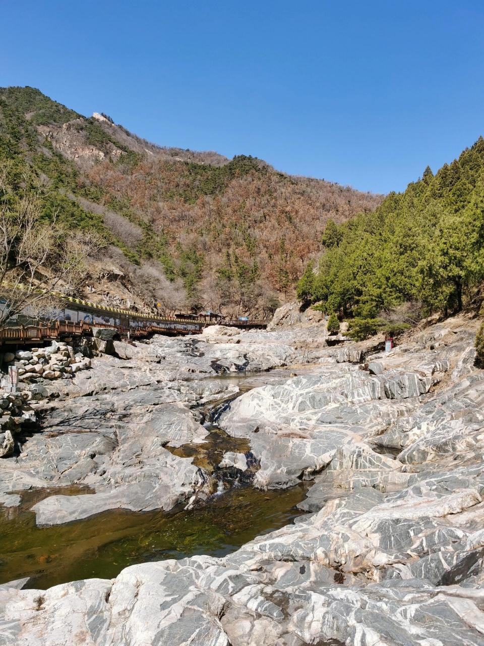 泰山桃花峪图片