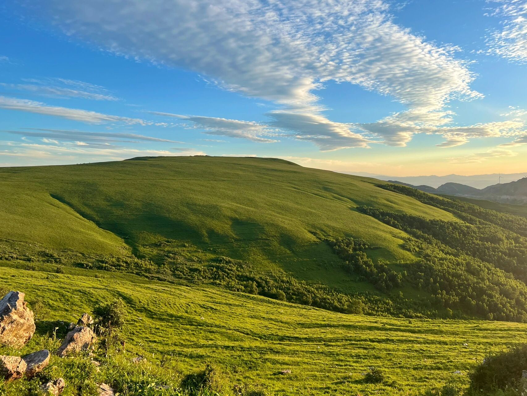 大同灵丘周边游|灵丘空中草原 山顶见7215上山的感觉太好了,空气