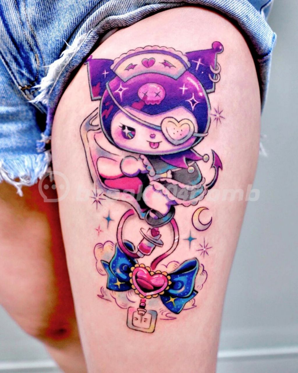 9张奇妙魔法melody纹身|库洛米,美乐蒂 超火库洛米,美乐蒂,玉桂狗纹身