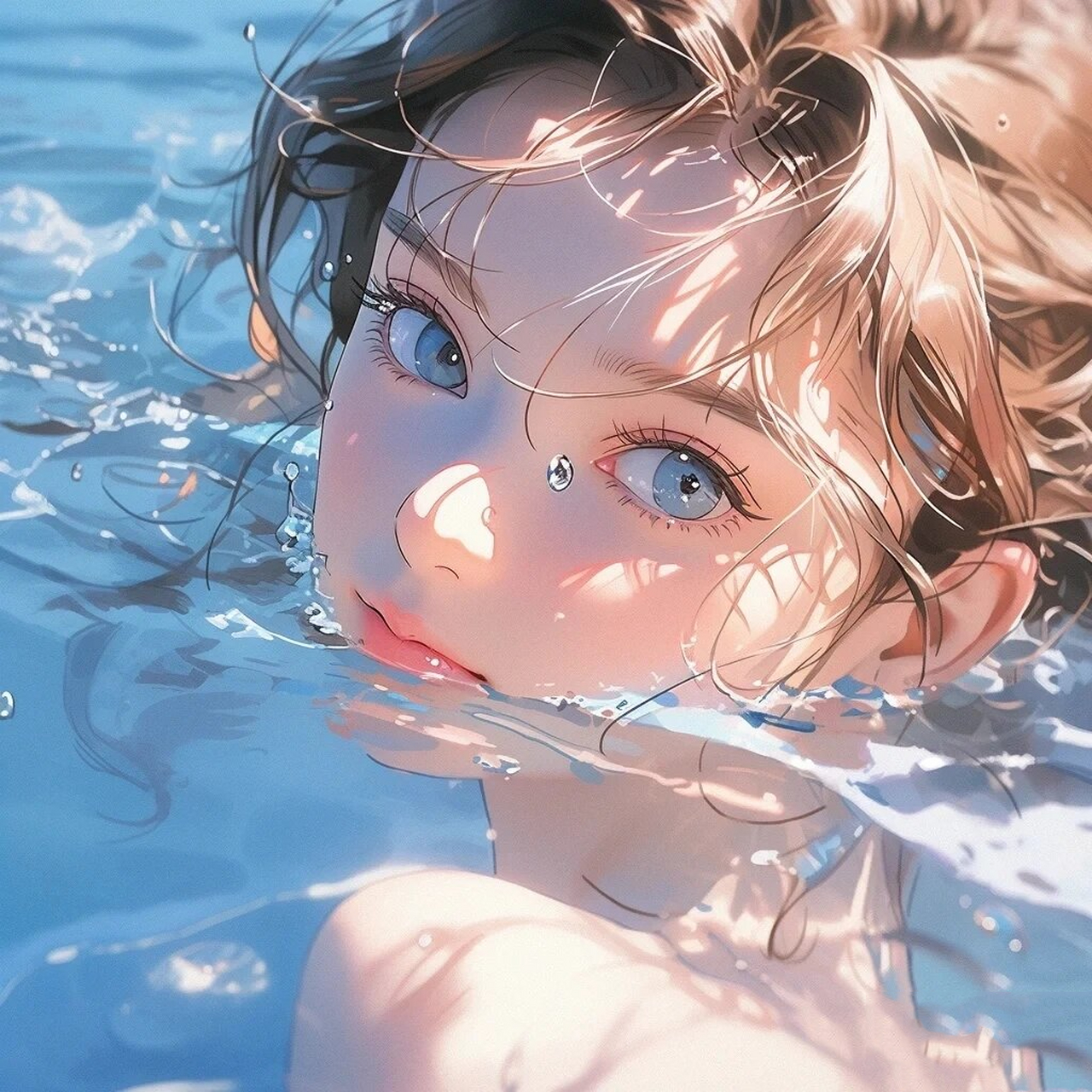 水中头像丨愿你元气满满