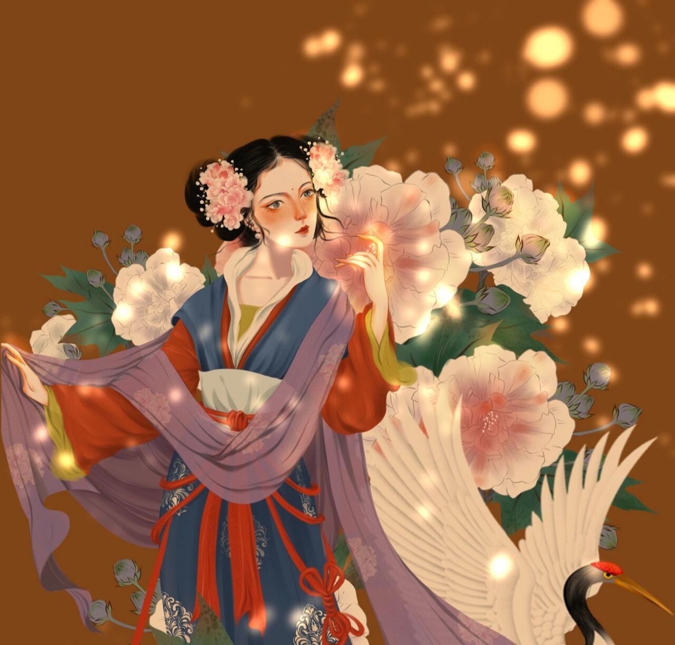 100种植物拟人化插画光感头像 头像可自行下载收藏拿走