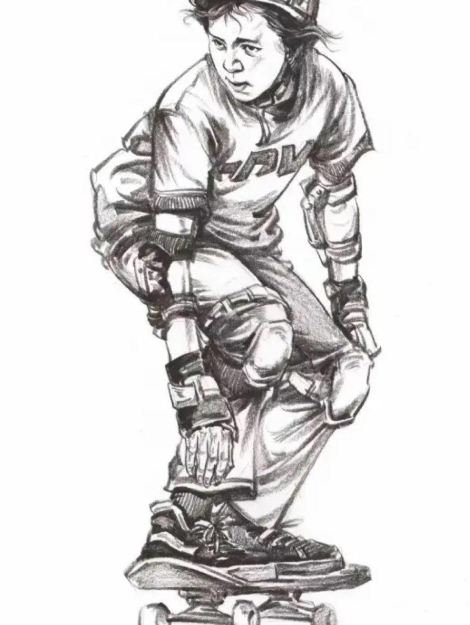 张振东老师人物速写作品欣赏～ 张振东老师简介 从事速写教学工作多年