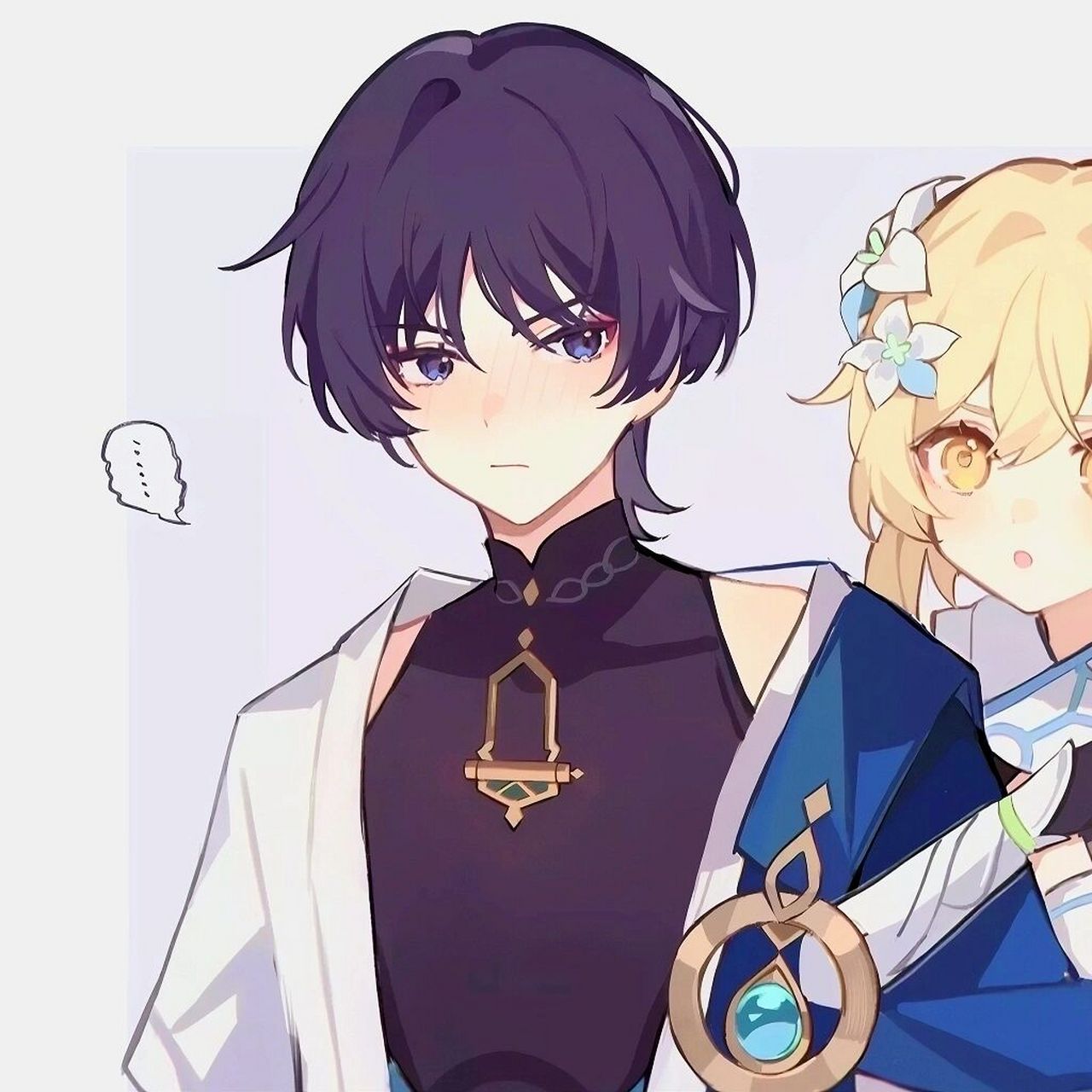 散荧cp向的情头 想看你清早起来迷迷瞪瞪的眼神,想沿着你鼻梁勾勒,想