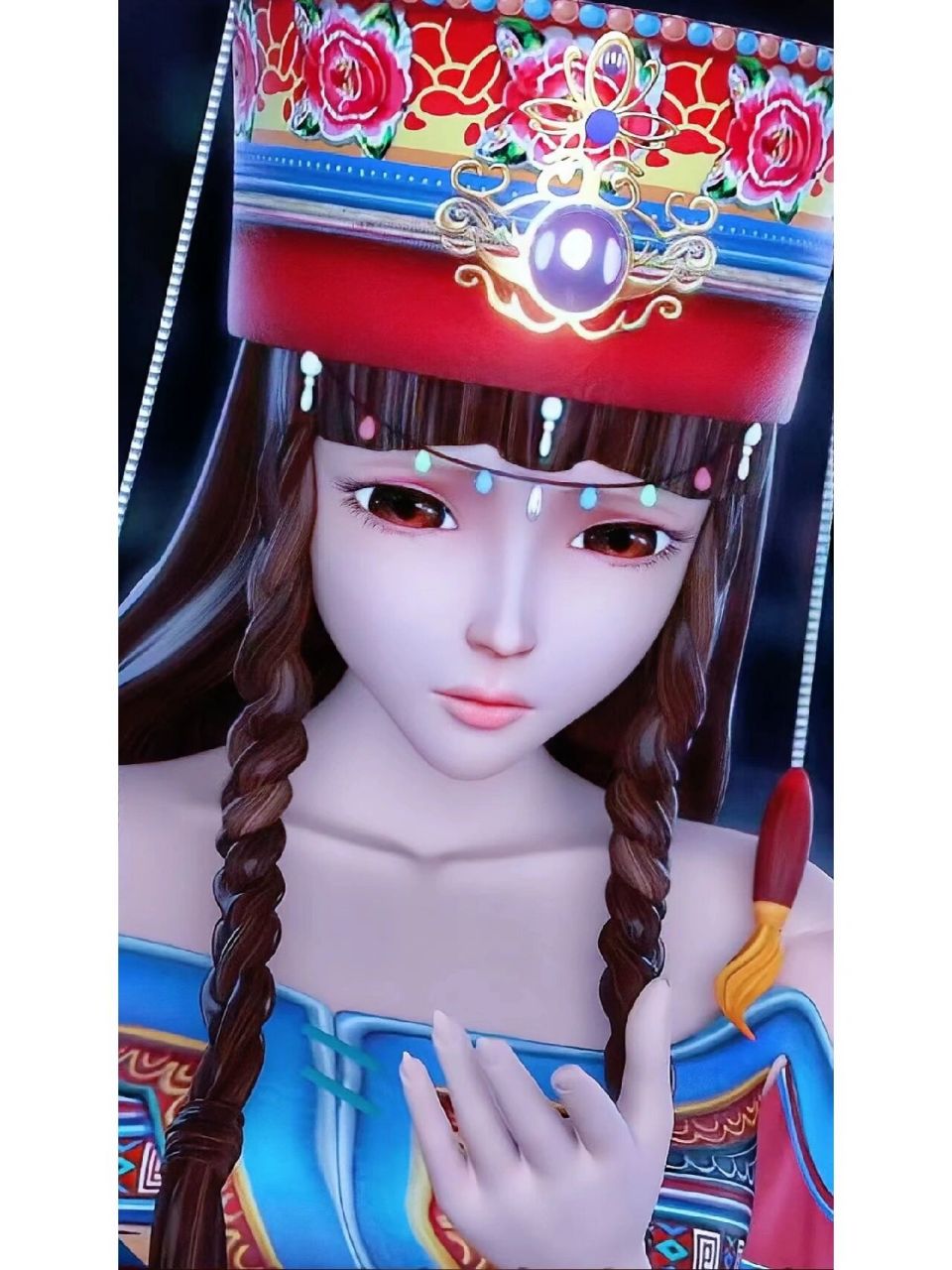 叶罗丽: 黑香菱美图