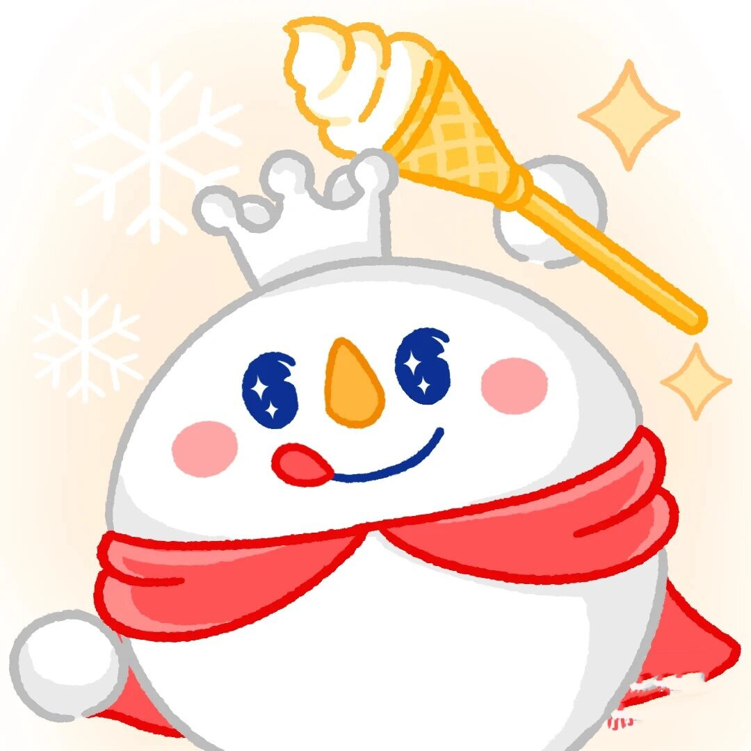 蜜雪冰城头像 听说发关于蜜雪冰城的就会引来雪王