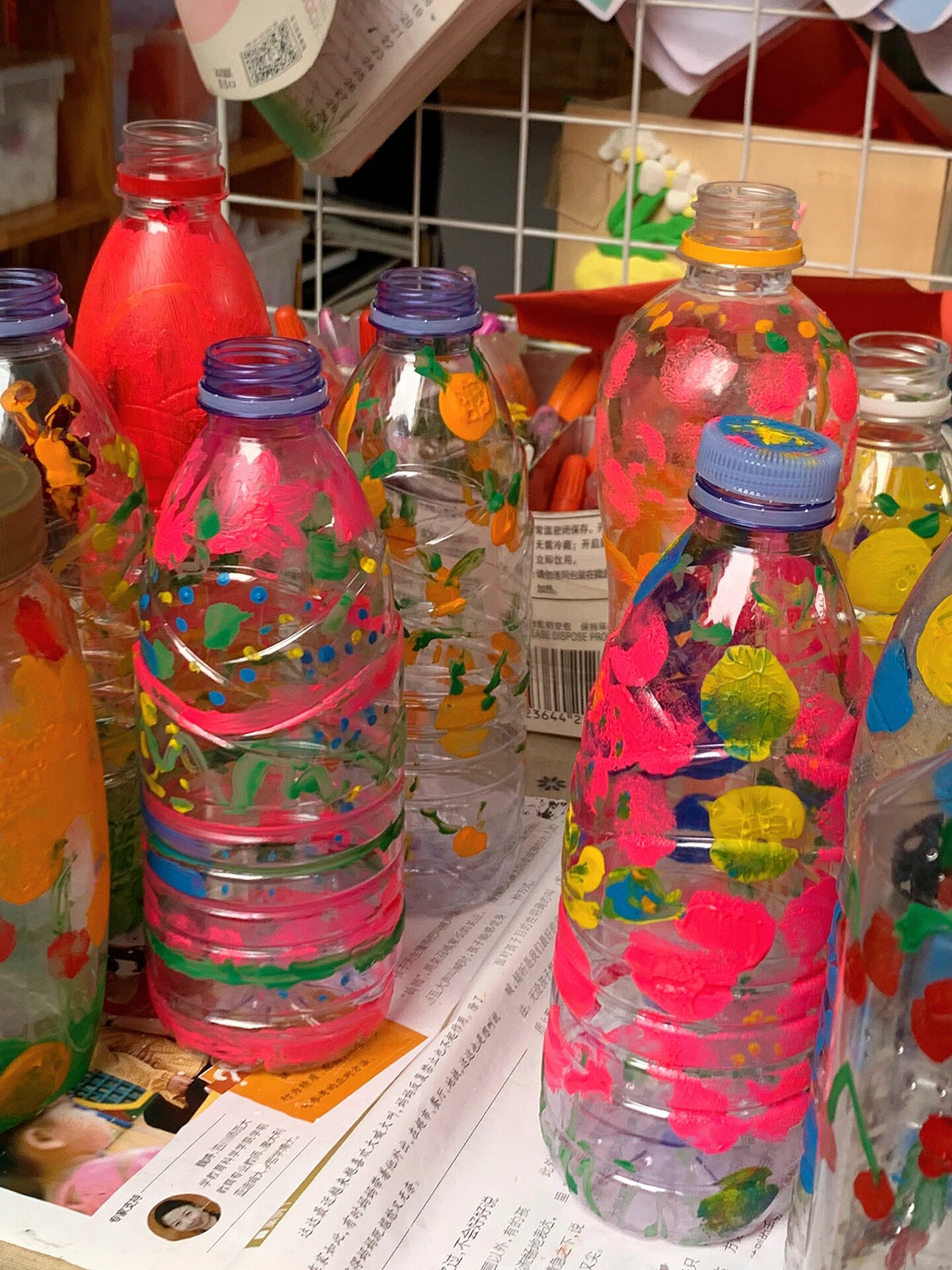 矿泉水瓶涂鸦96