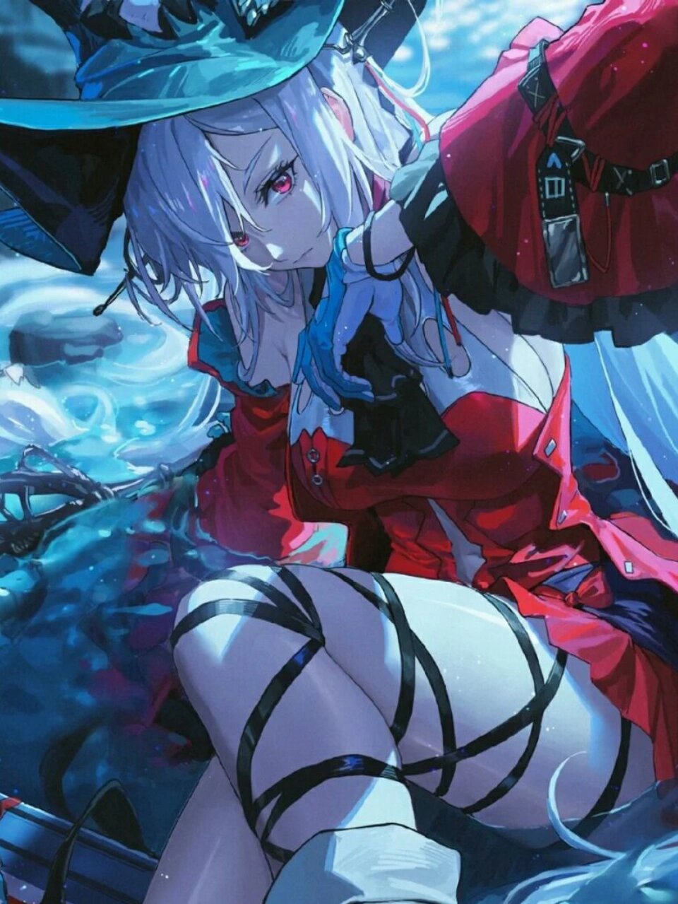 非偶然的爱上了『白发红眸』配的少女 是一波杂图分享『白发红眸』