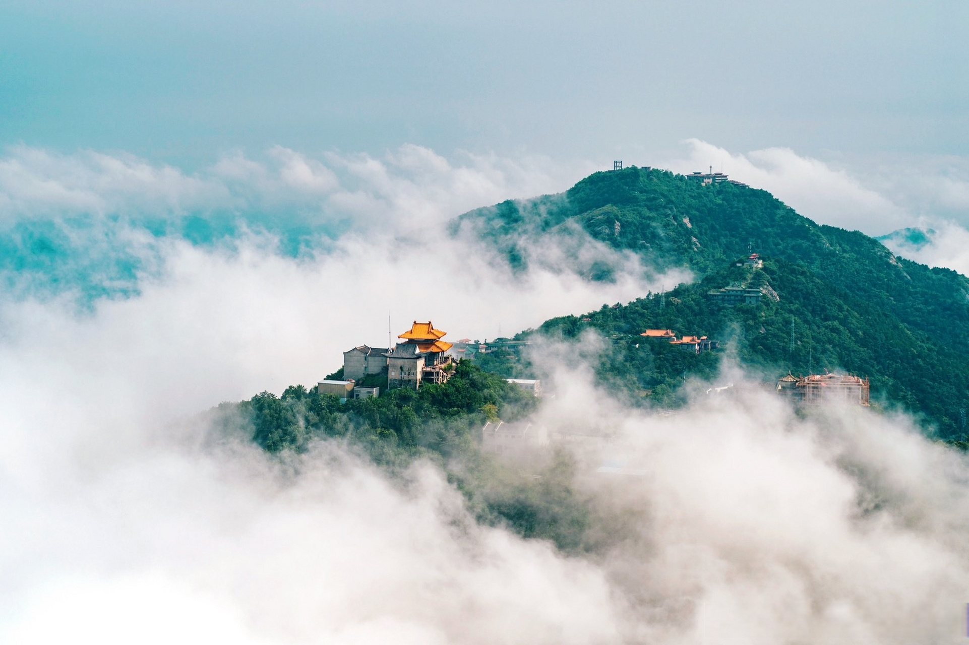 爬山的快乐你想象不到!黄陂木兰山爬山之旅等你来体验! 木兰山素有荆