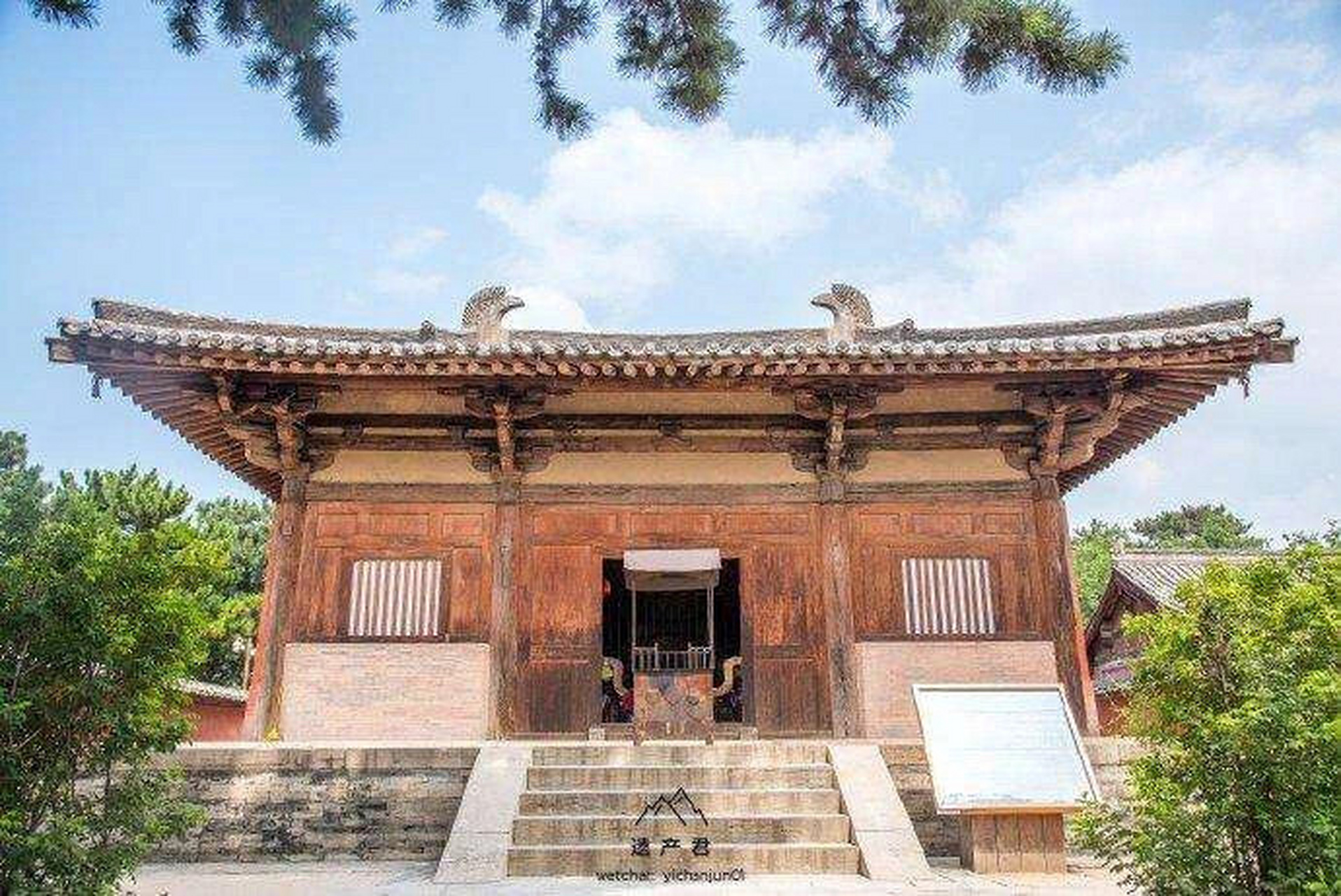 中建史12 佛教建筑实例 1,山西五台山佛光寺大殿(佛光寺大殿是我国