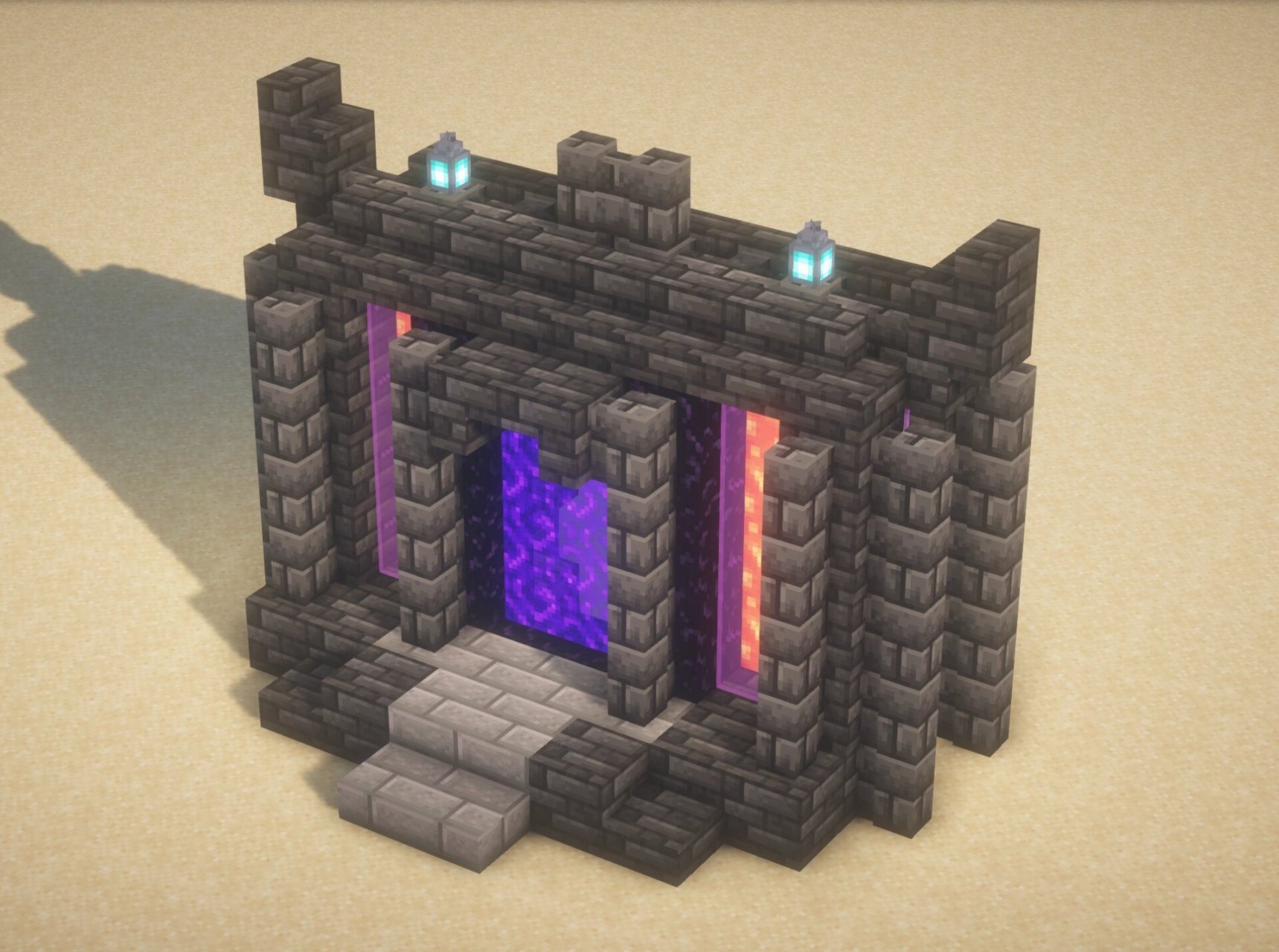 我的世界|九款传送门小设计