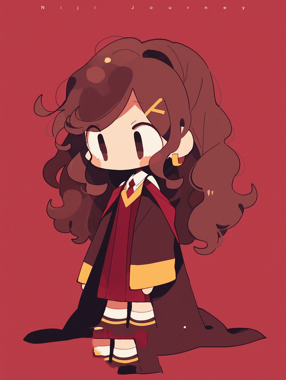 可爱头像丨哈利波特女生头像丨格兰芬多 做一组可爱风格的霍格沃茨