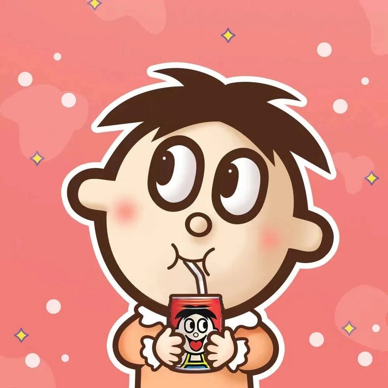 秋冬旺仔头像来啦!喝甜甜的吃热热的!