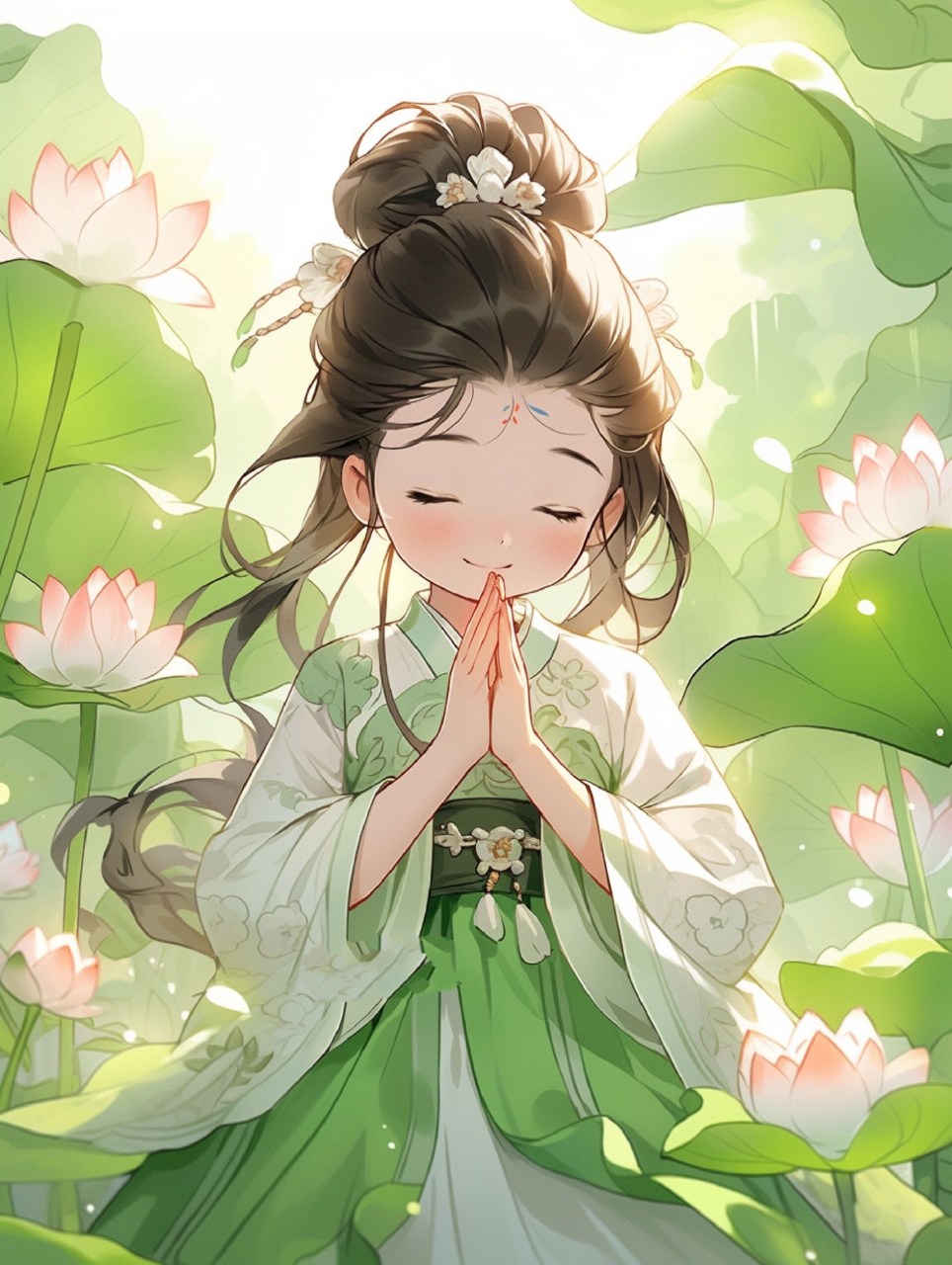 佛系古风女孩|头像|壁纸   古风