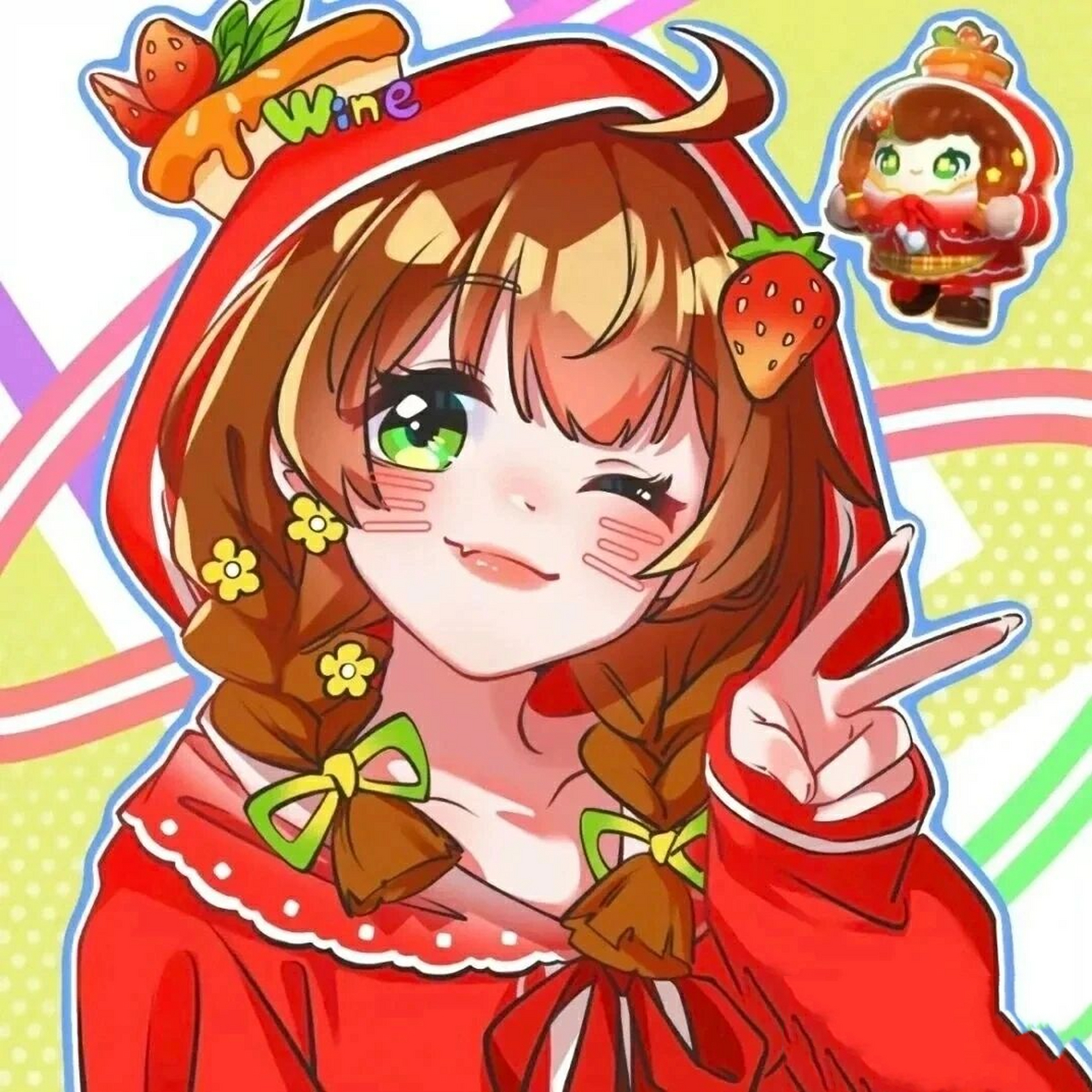 蛋仔派对真人头像 05