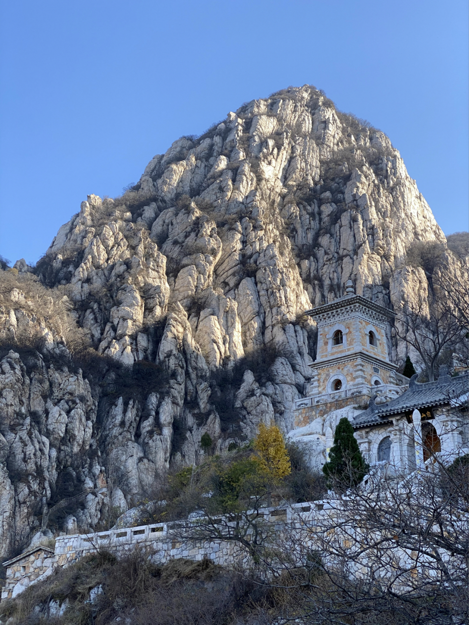 嵩山少林寺一日游|三皇寨|旅行攻略 河南嵩山少林寺院里有一颗千年的
