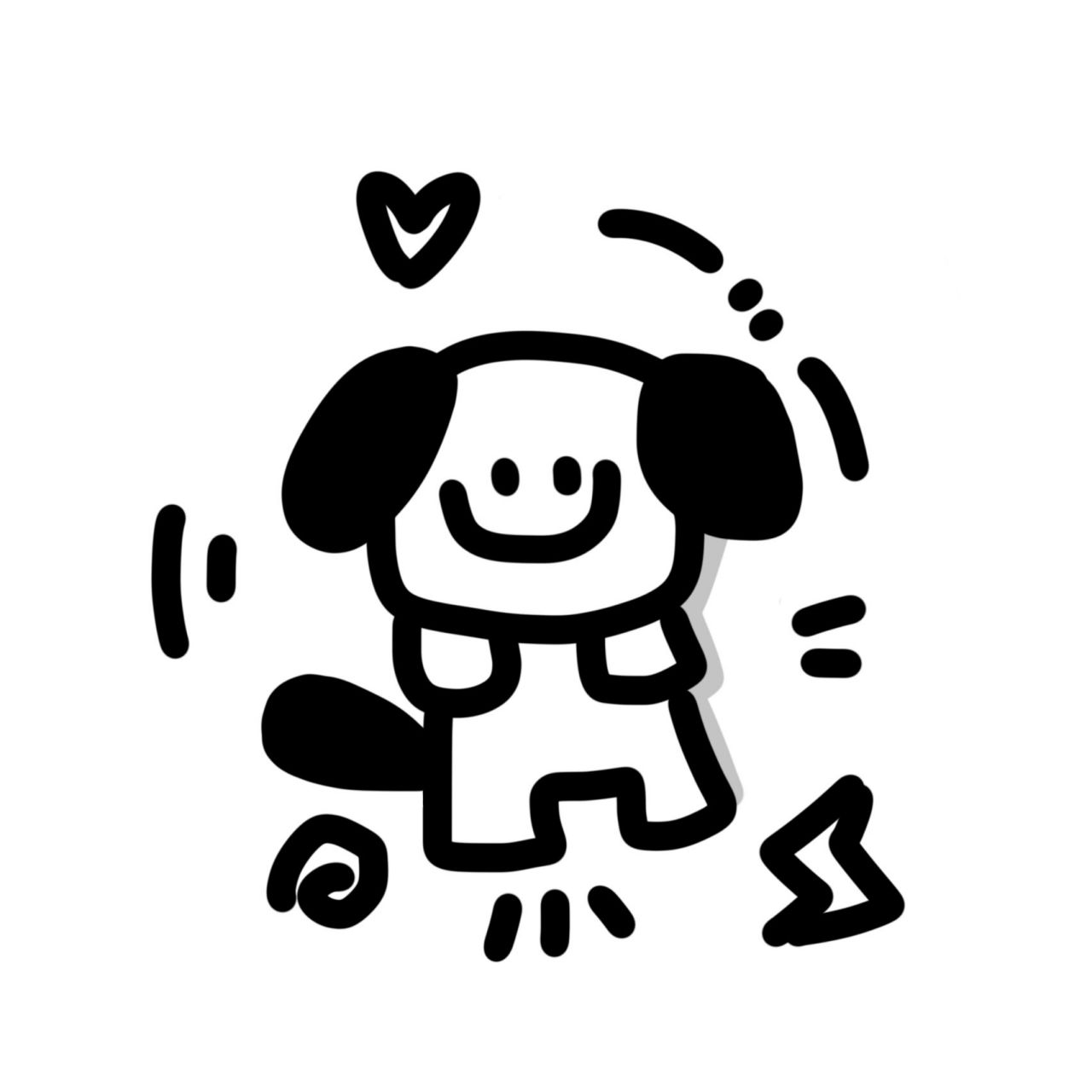 《涂鸦小动物》卡通头像|搞怪头像 涂鸦的快乐 大家一起乱涂乱画呀