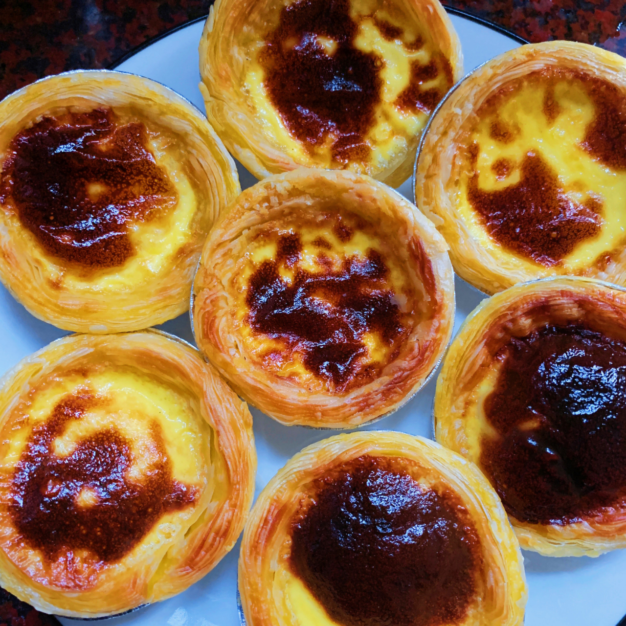 微波炉蛋挞!超级简单!一定要试试!