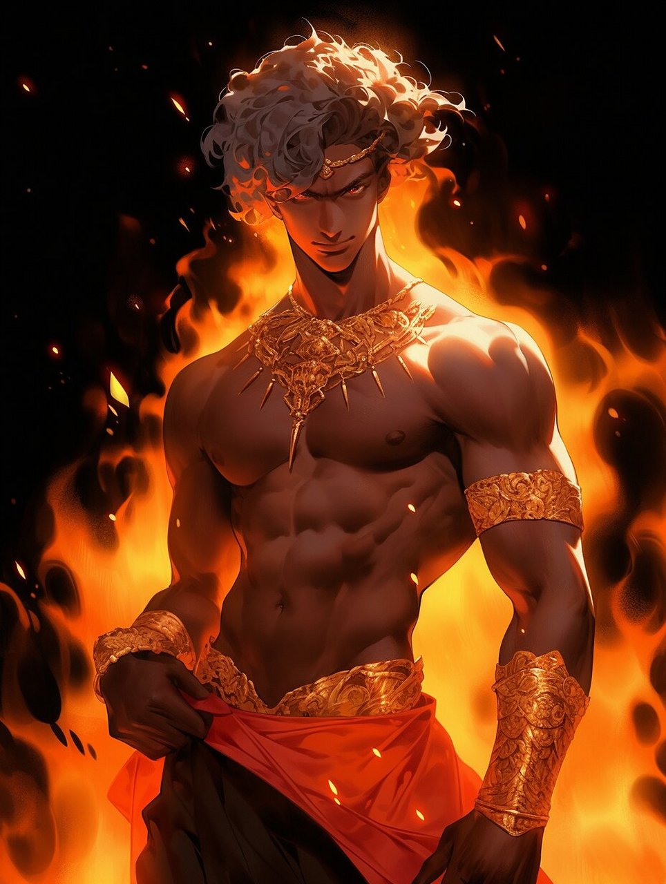 希腊神话|火神赫菲斯托斯97 赫菲斯托斯(hephaestus)是希腊神话中的