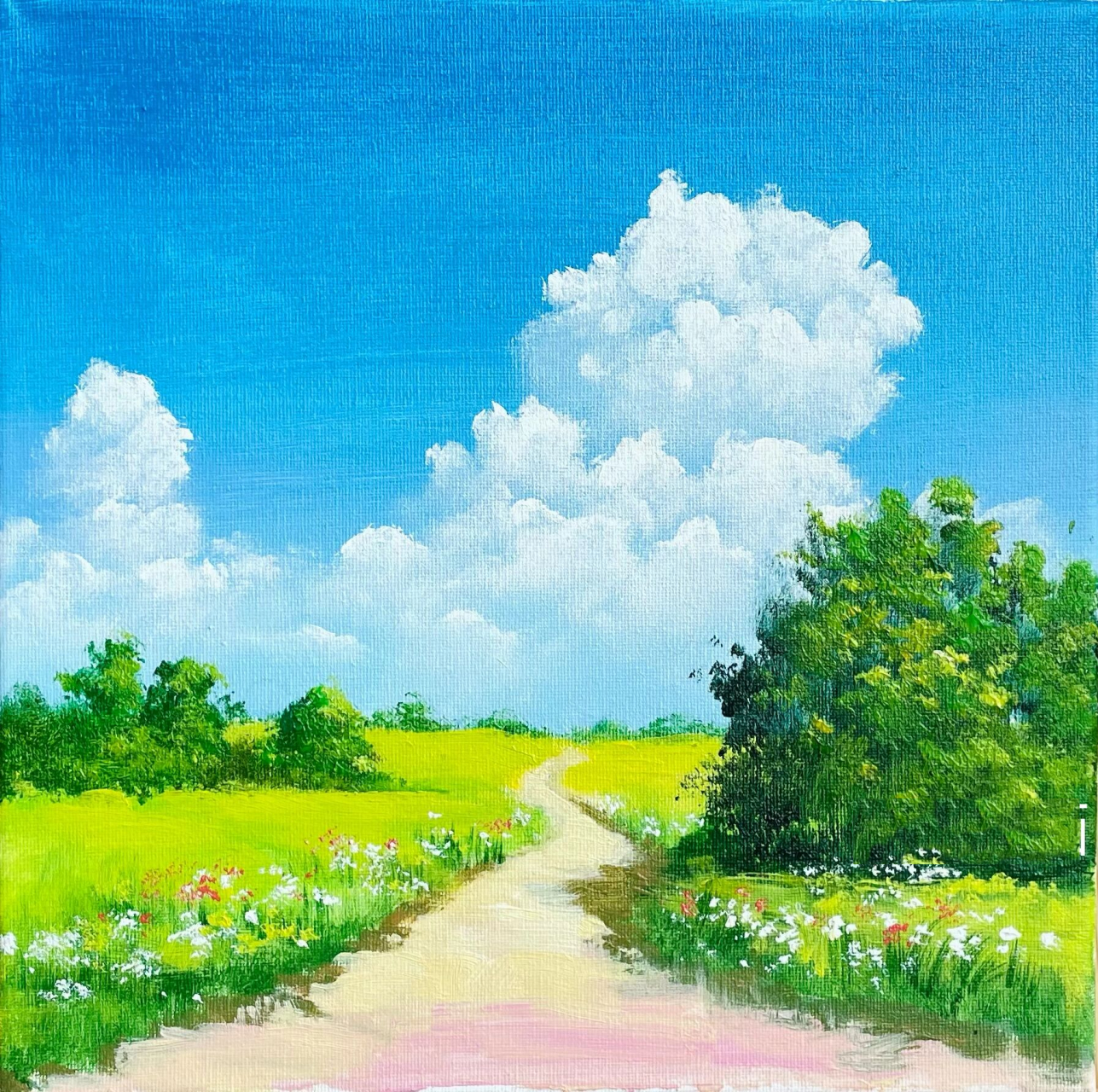 夏日必学必画的小清新系列风景画,拿去不谢 都有课程,画都可以出
