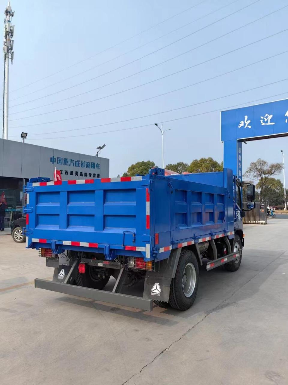 王牌单桥自卸车,自卸小轻卡, 进地下室,畅通无阻 云内,150马力