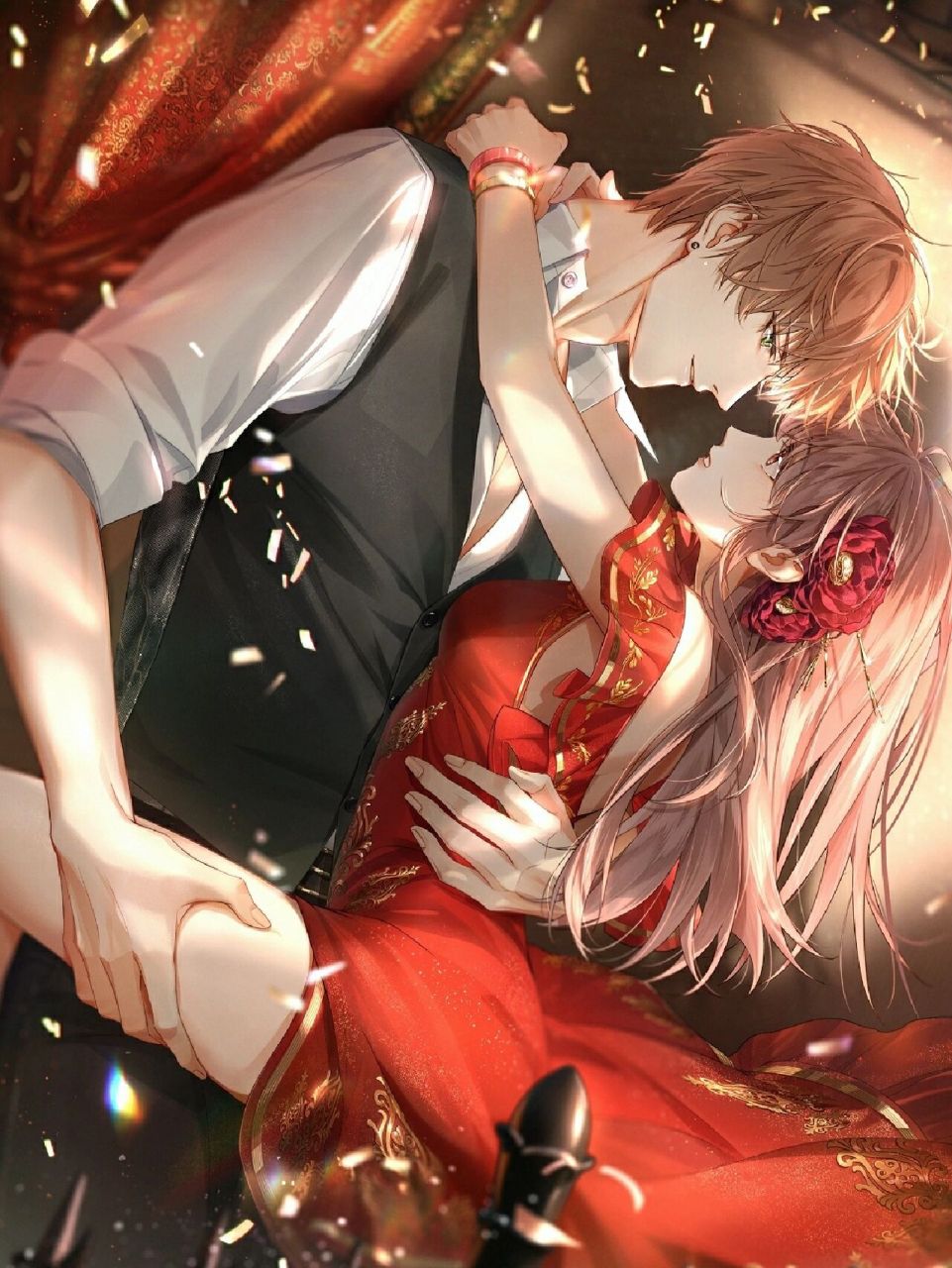 最喜欢的9张夏鸣星卡面 首先,微醺心潮 应该没有人能拒绝泳池出水芙蓉