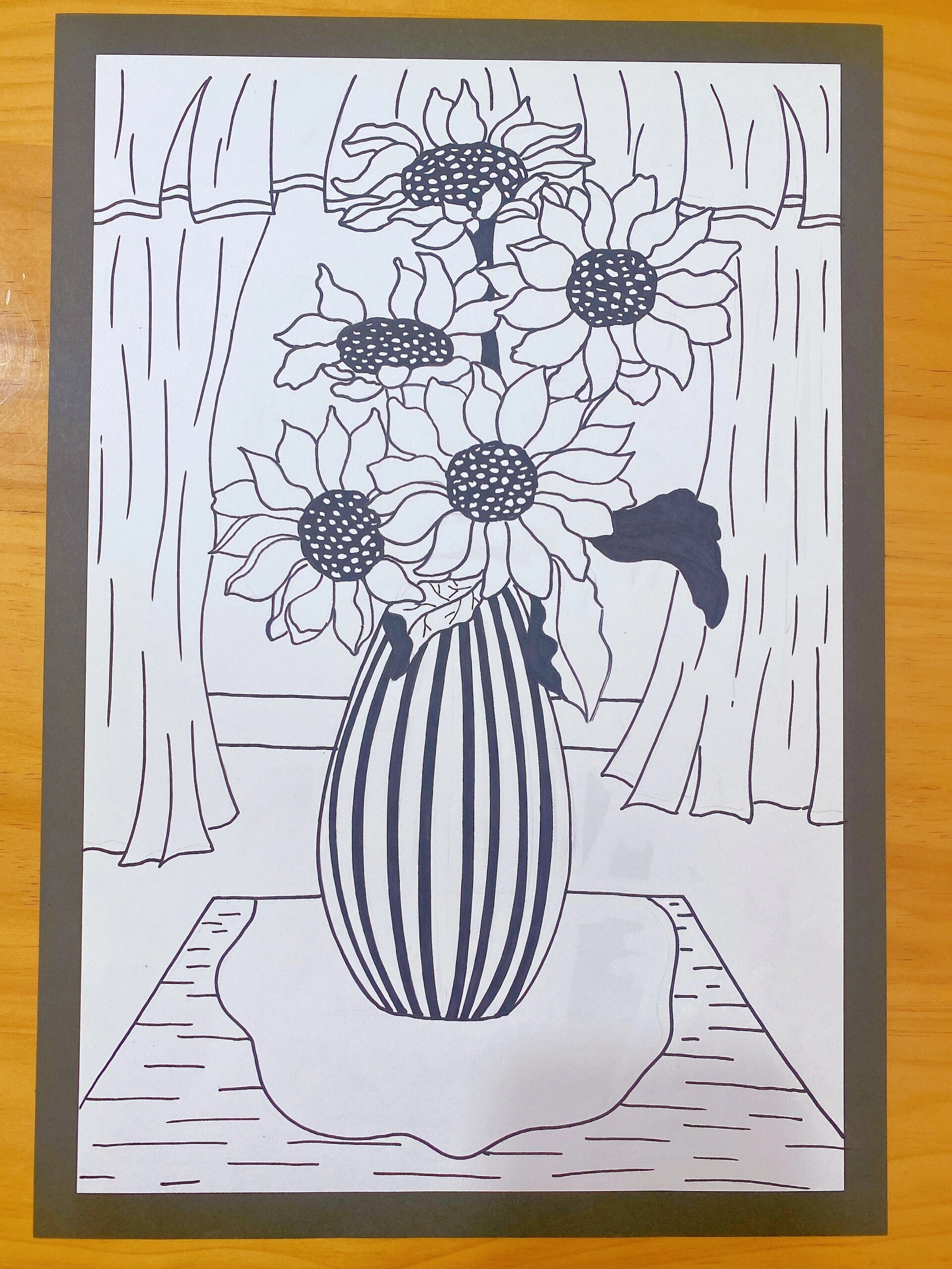 国美考级五级画花瓶