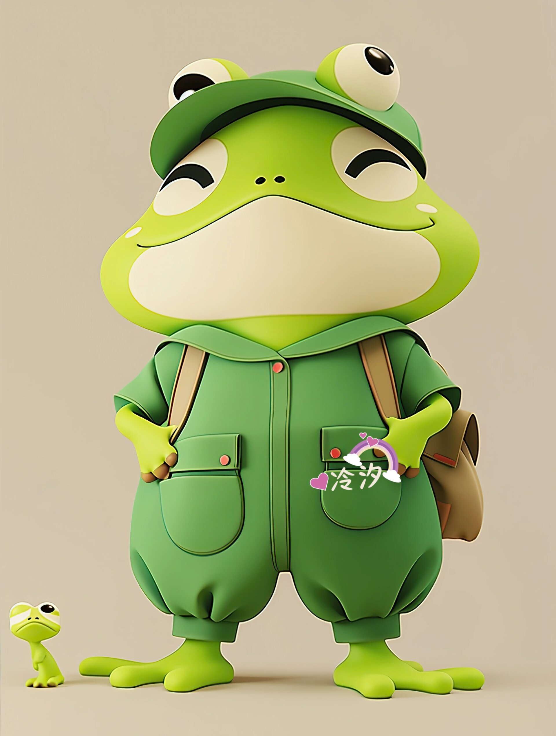 卡通青蛙来了