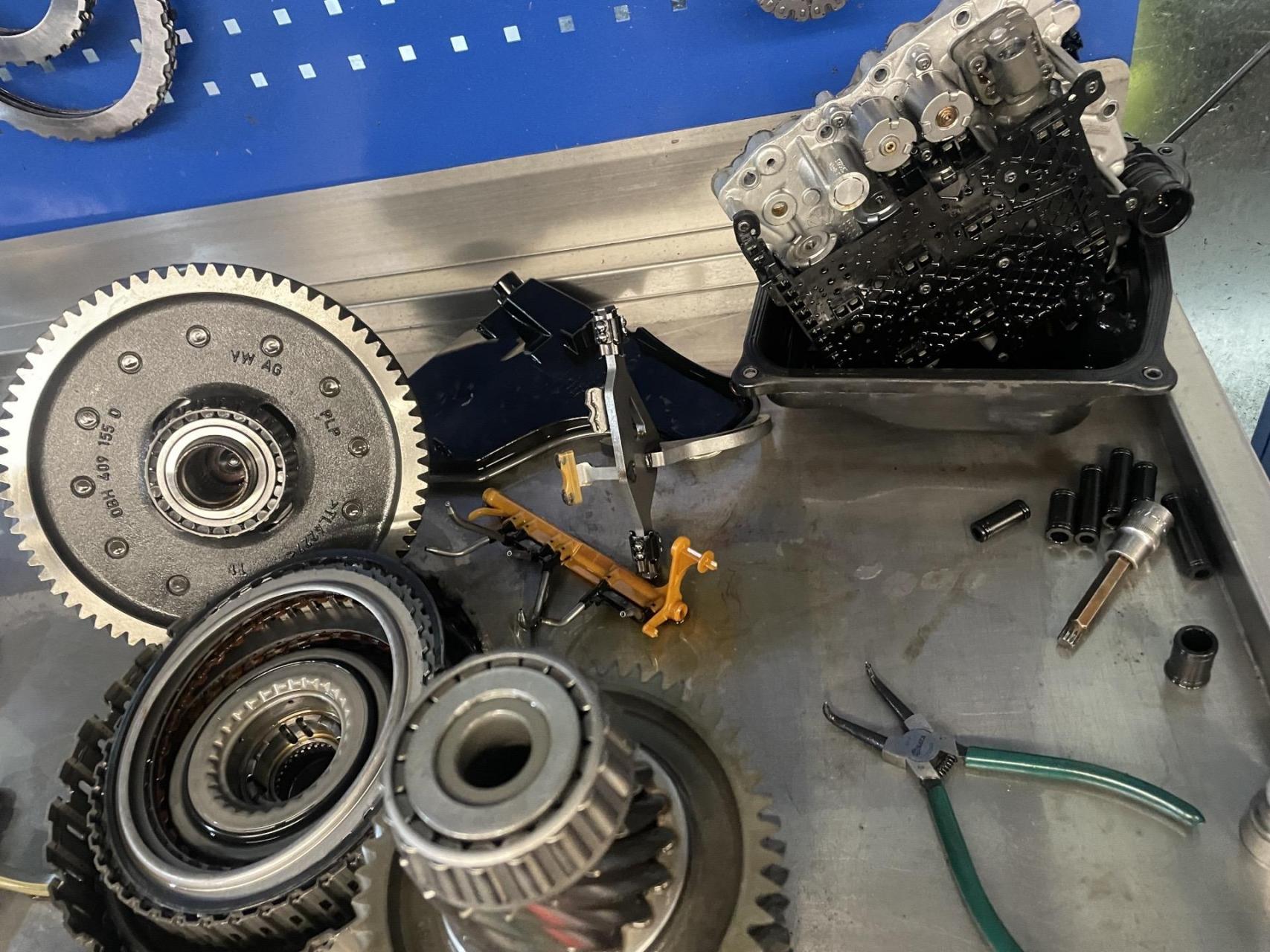 变速箱维修 奥迪q3,变速箱行驶异响,变速箱内部磨损,维修变速箱