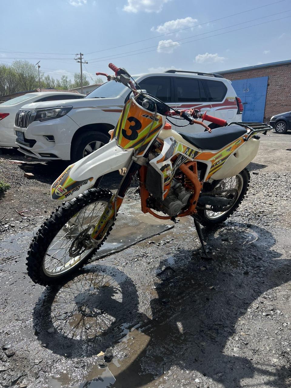 波速尔歼4s 水冷250cc 双油箱 逮兔子神器 车况不错 冷热一把 4xxx骑