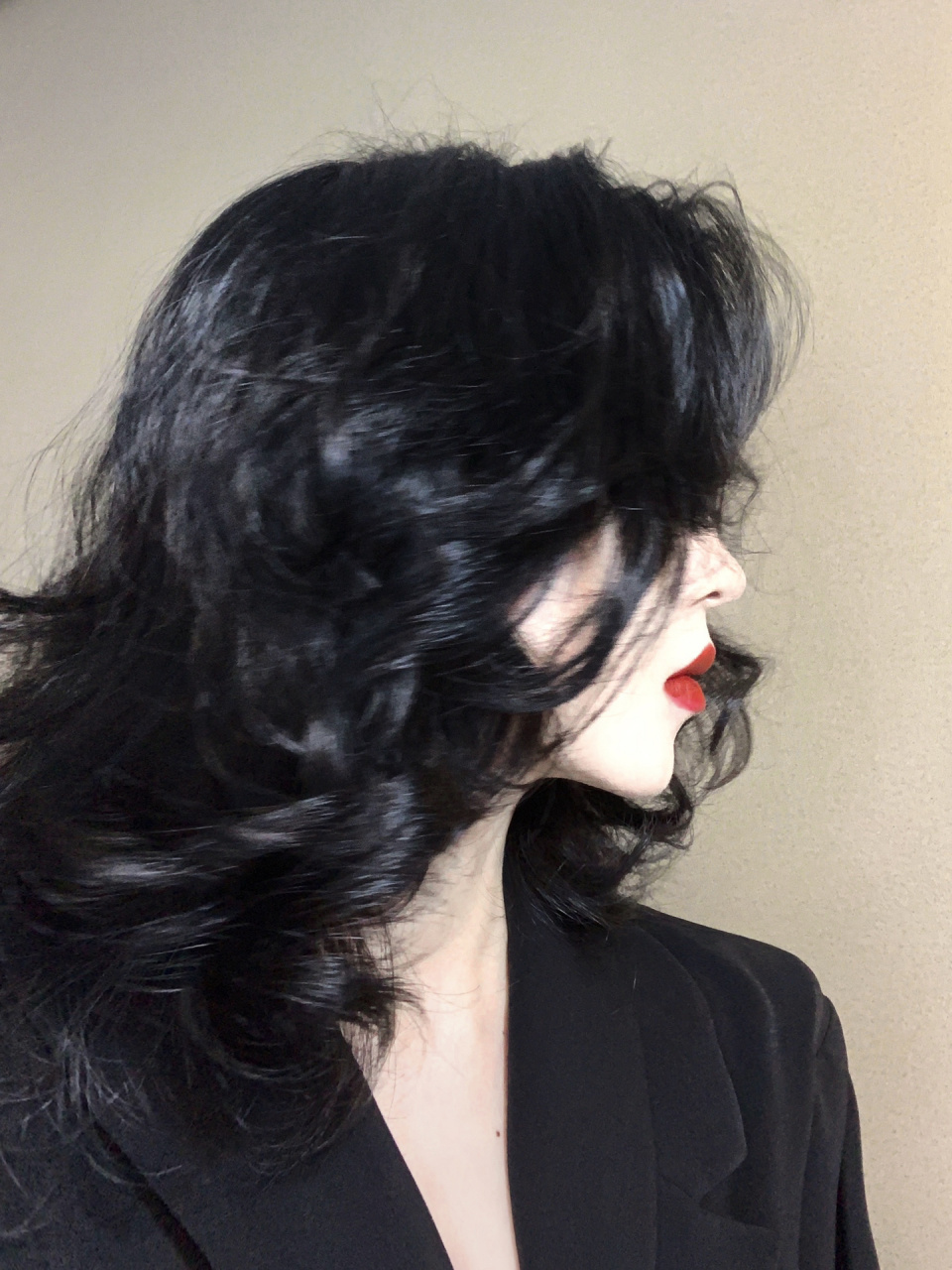 都说这张侧脸封神了