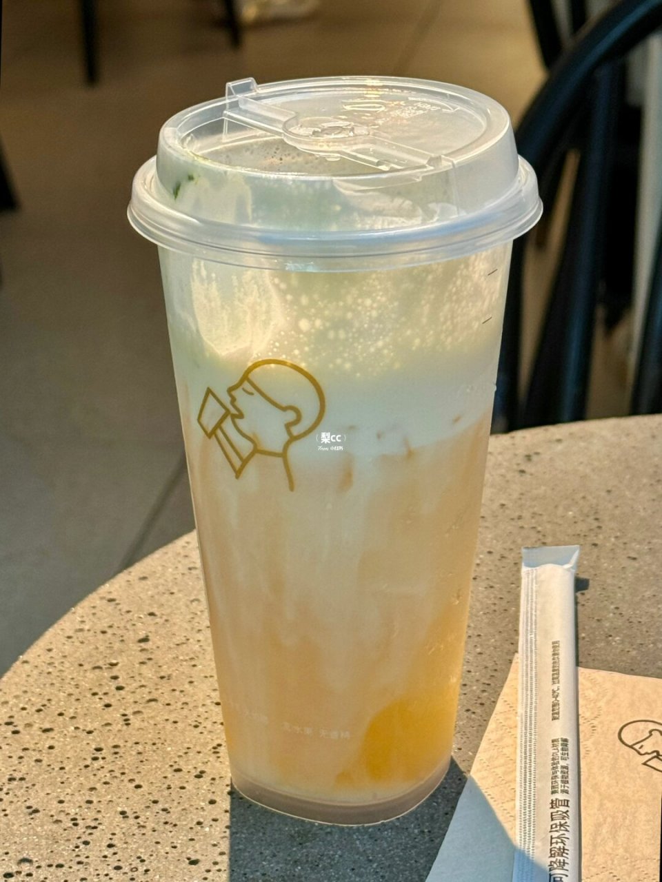 从皇茶开始的芝芝绿妍[流泪][流泪] 	 #芝芝绿妍# #芝士茶# #芝士奶盖