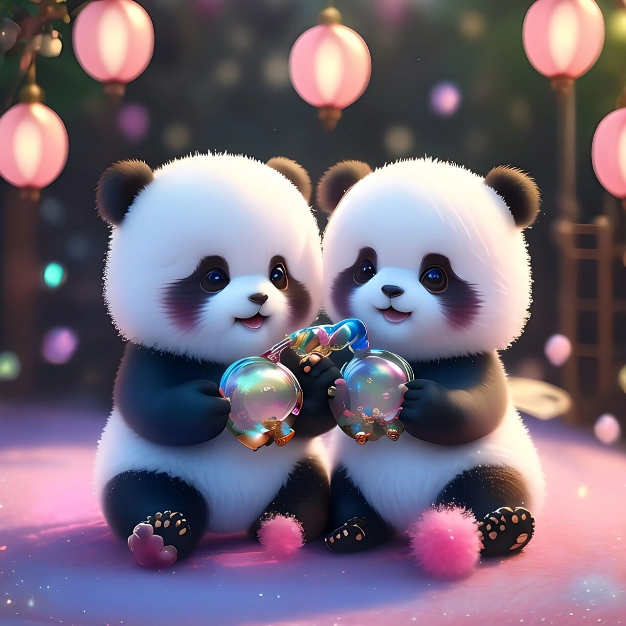 国宝大熊猫 高清头像喜欢自取噢