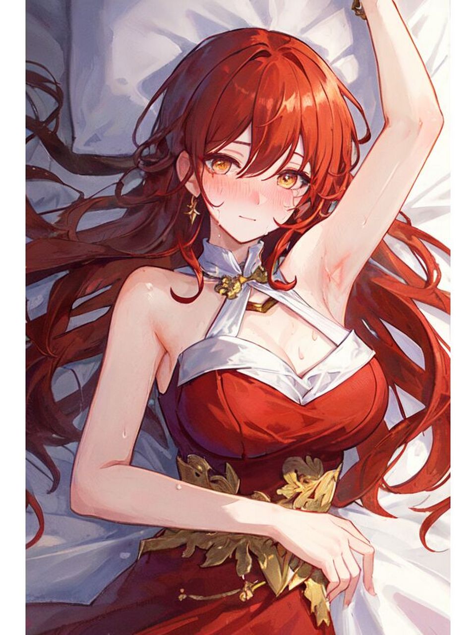 星穹铁道壁纸 感觉姬子就适合躺着 #卡通壁纸#  #每日壁纸# 
