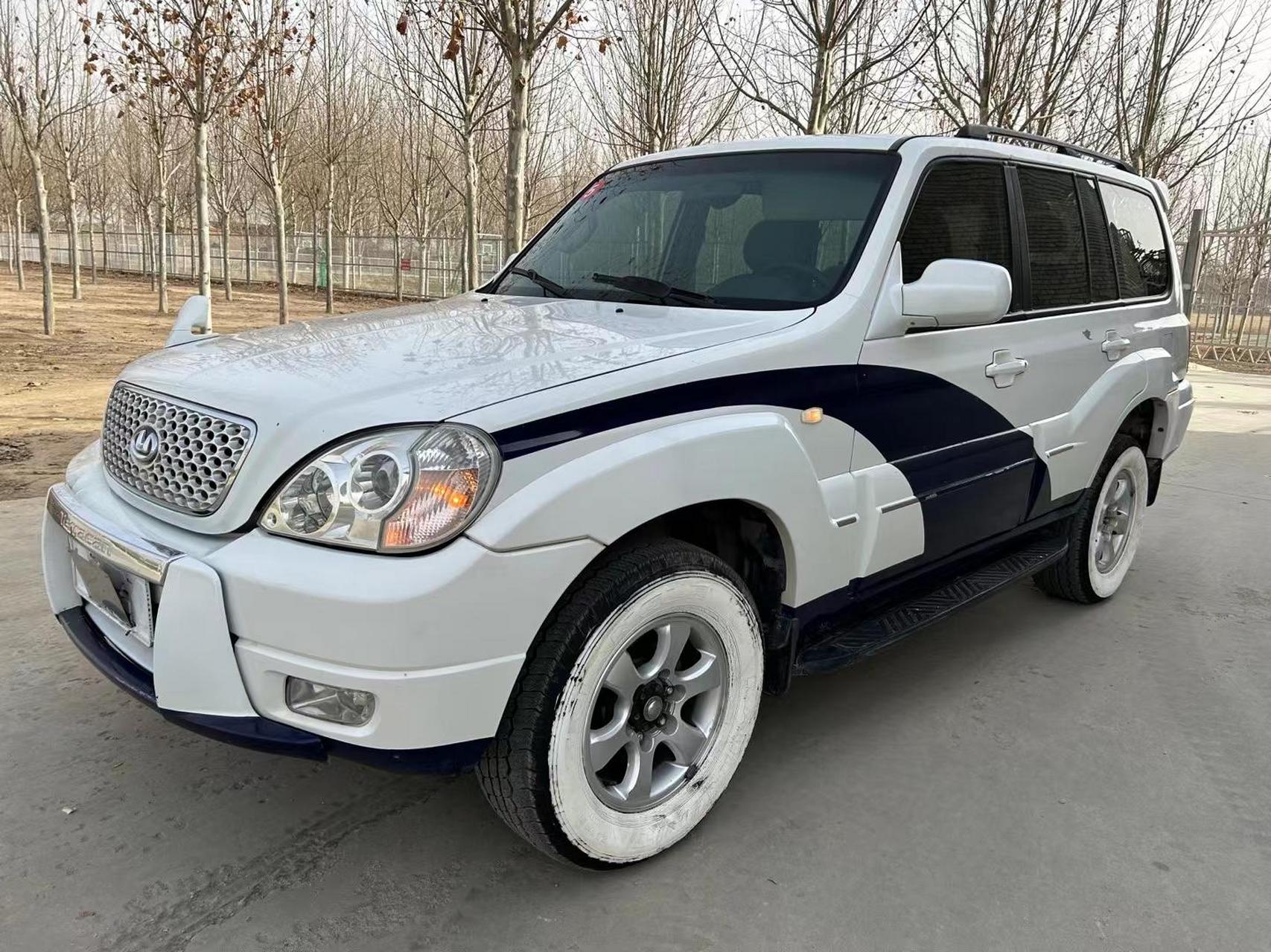 新到货退役 13年 极品99成新,华泰特拉卡,汽油四驱,原版原漆实表60000