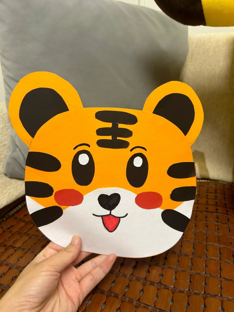 动物头饰～小老虎