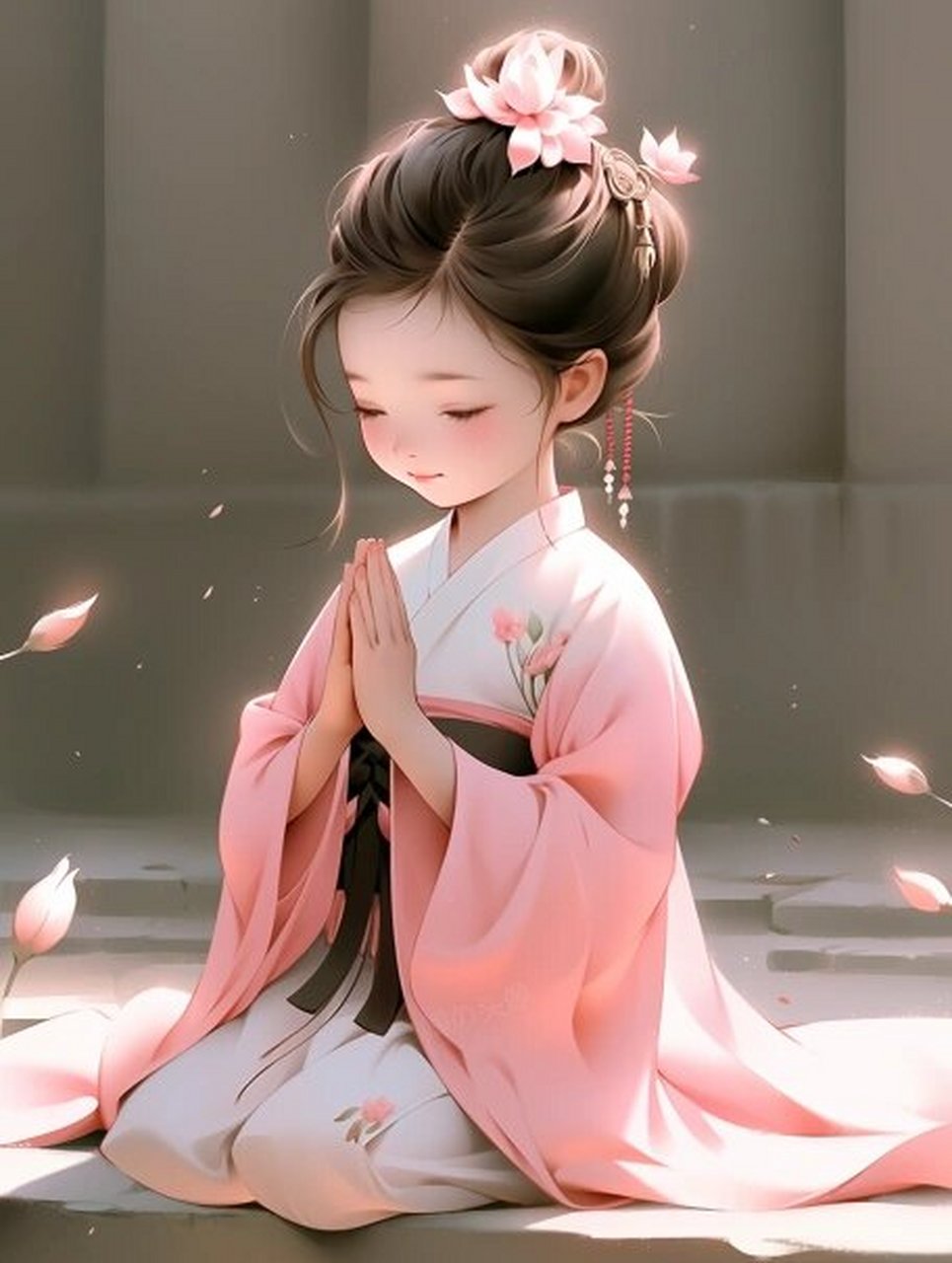 古风头像||接好运,我的佛系女孩05 #小女孩头像##萌娃头像##日常