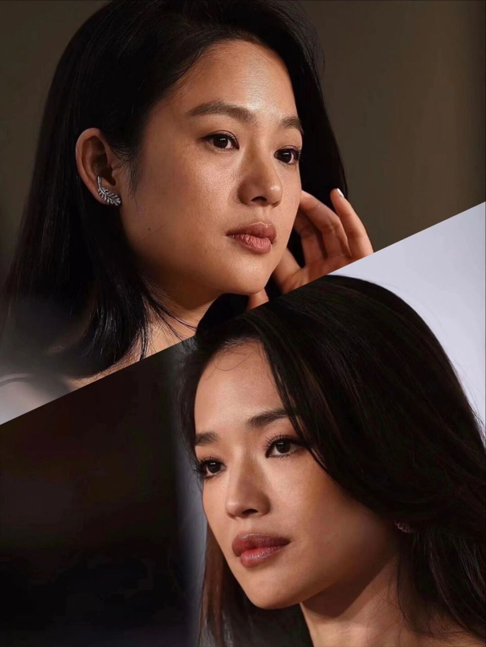 & 周韵 2015年戛纳电影节《刺客聂隐娘》记者会,那时舒淇39岁,周韵37